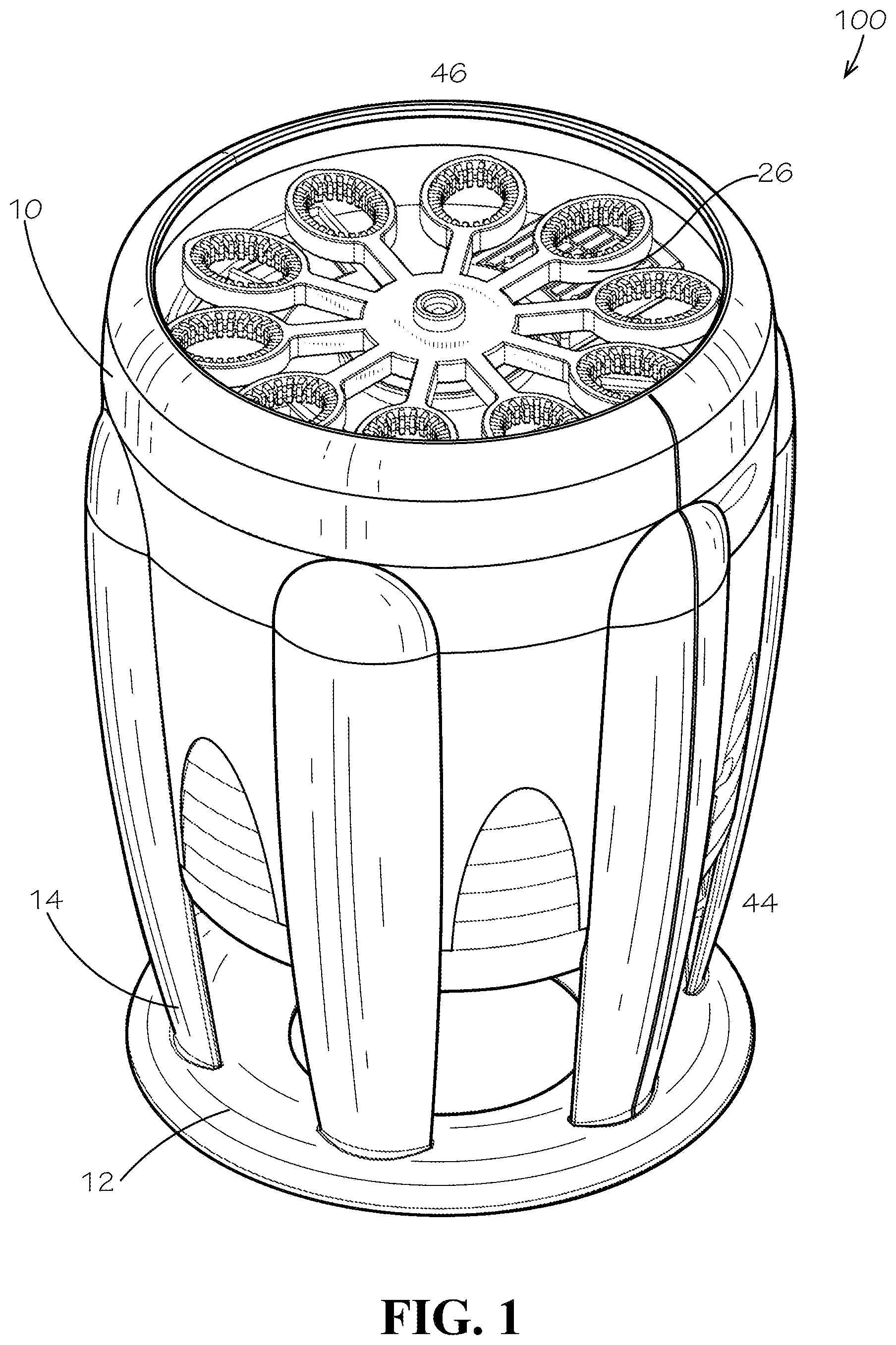 Patent US12102935 — Bubble blower — Figure 1
