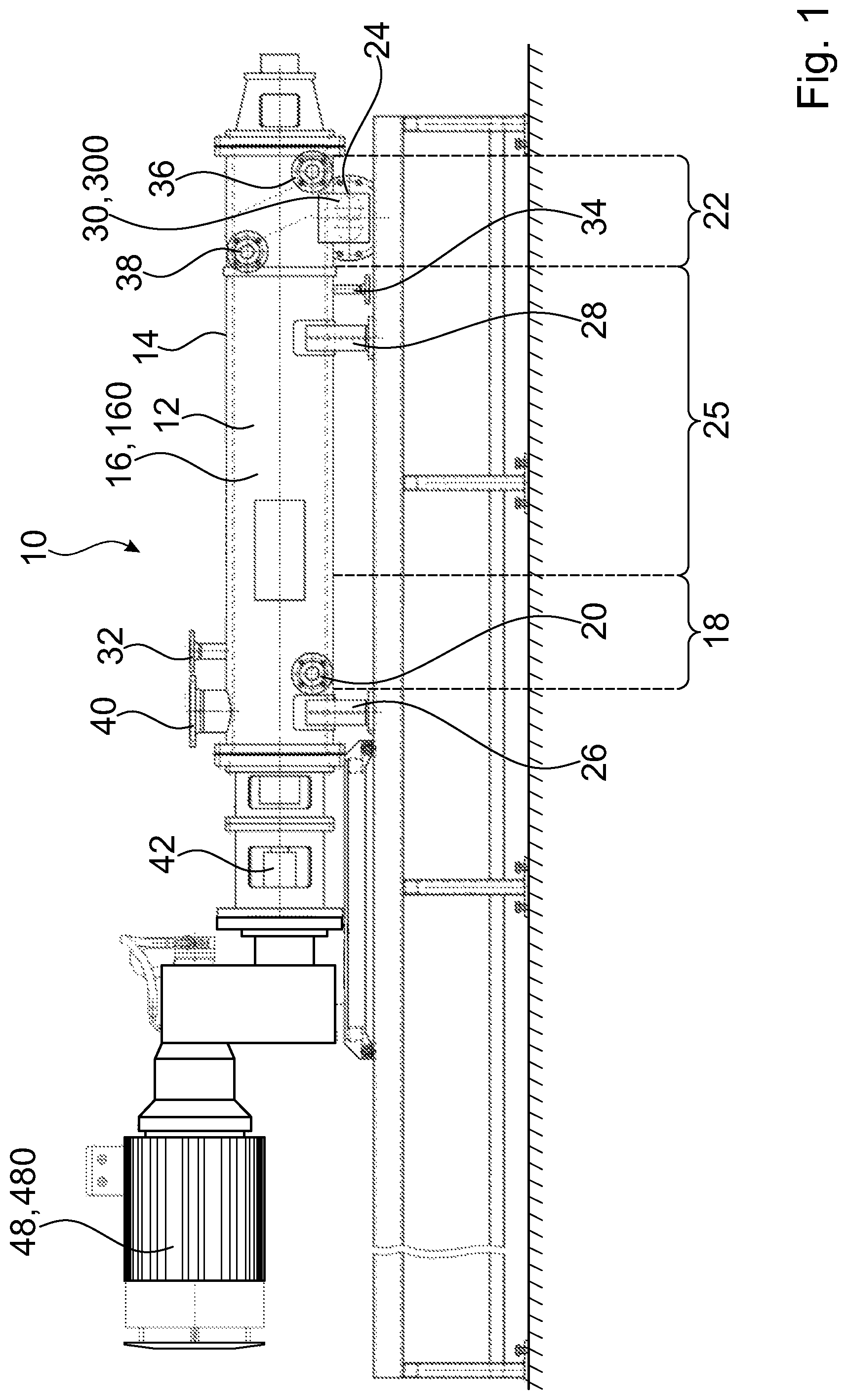 Patent US12102939 — Thin-layer treatment device — Figure 1