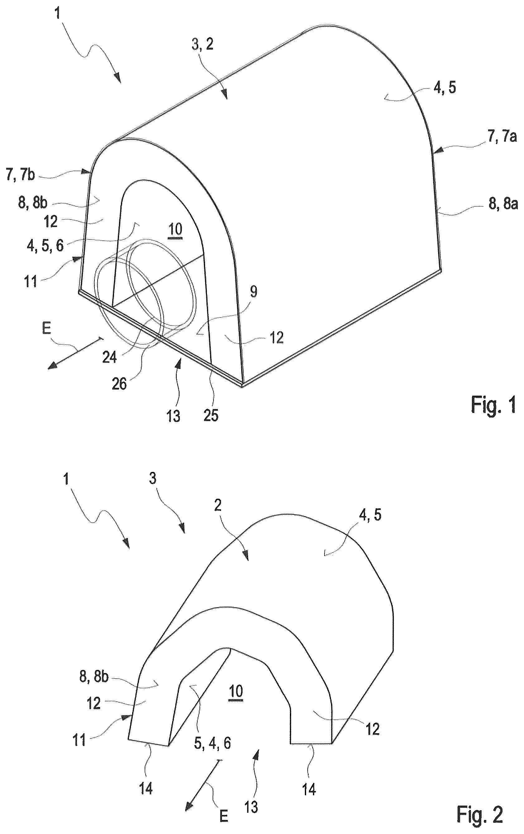 Patent US12102954 — Filter element for filtering a device — Figure 1