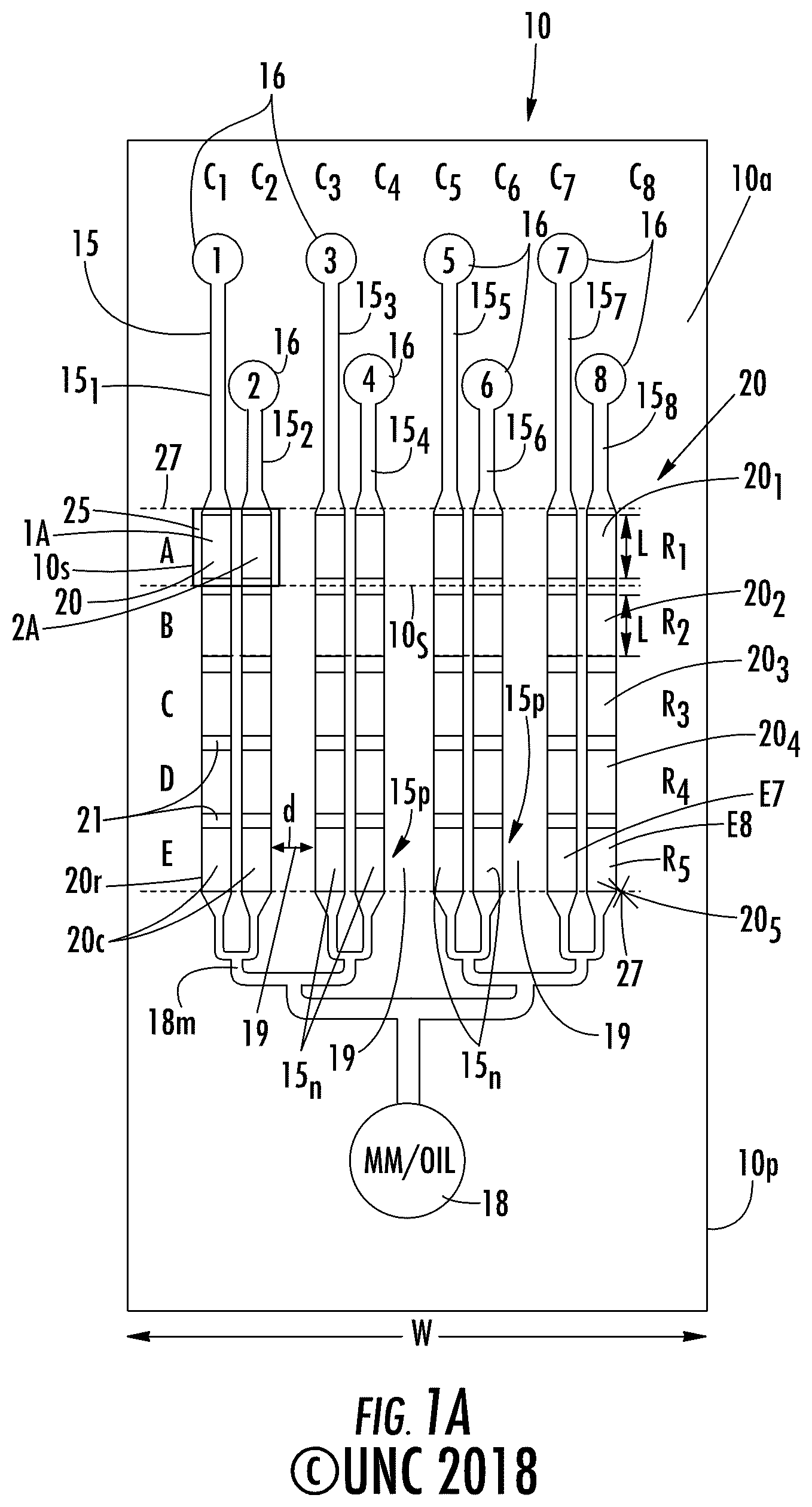 Patent US12103003 — Analysis systems with microfluidic devices, microfluidic devices and related methods — Figure 1