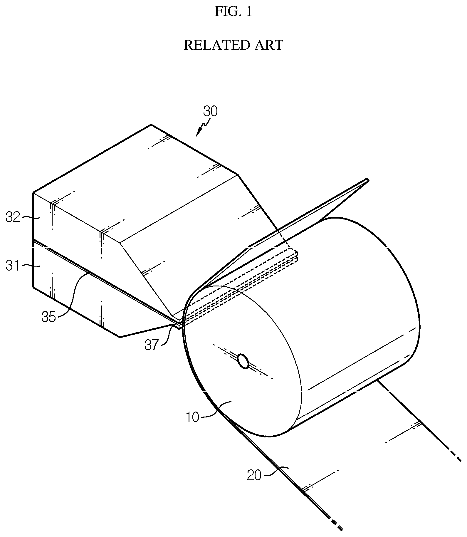 Patent US12103036 Figure 1 – Multi-slot die coater