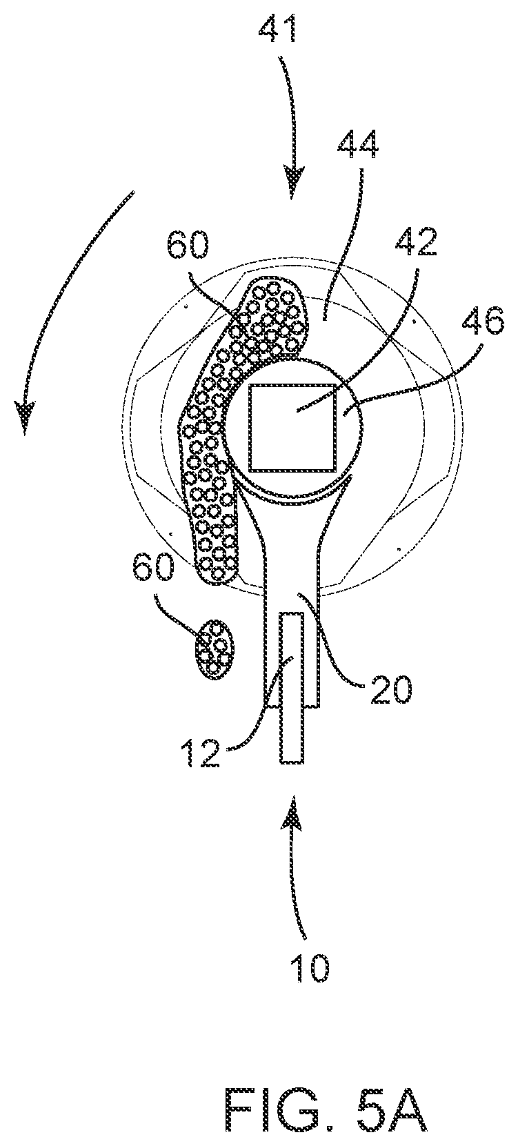 Patent US12103044 Figure 5 – Rake for a mechanical screening bucket