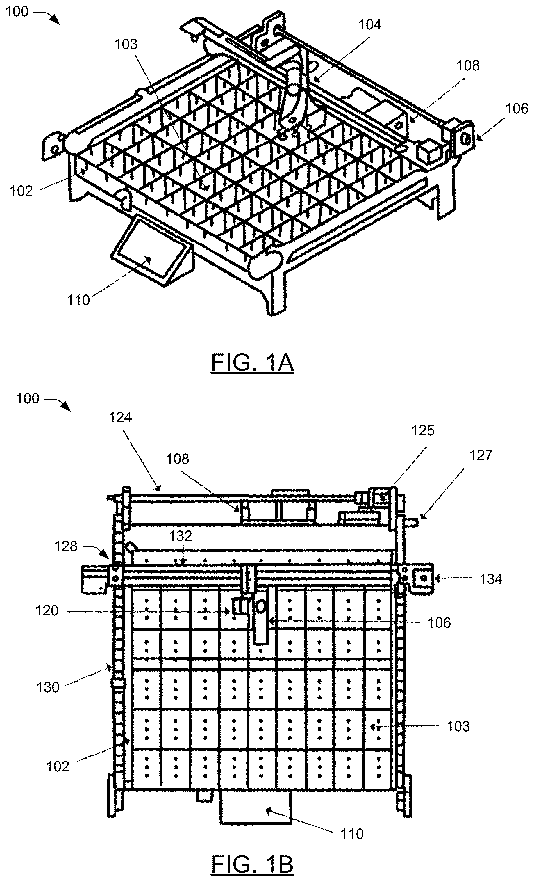 Patent US12103048 — Item inventory management system with vacuum-operated sorter — Figure 1