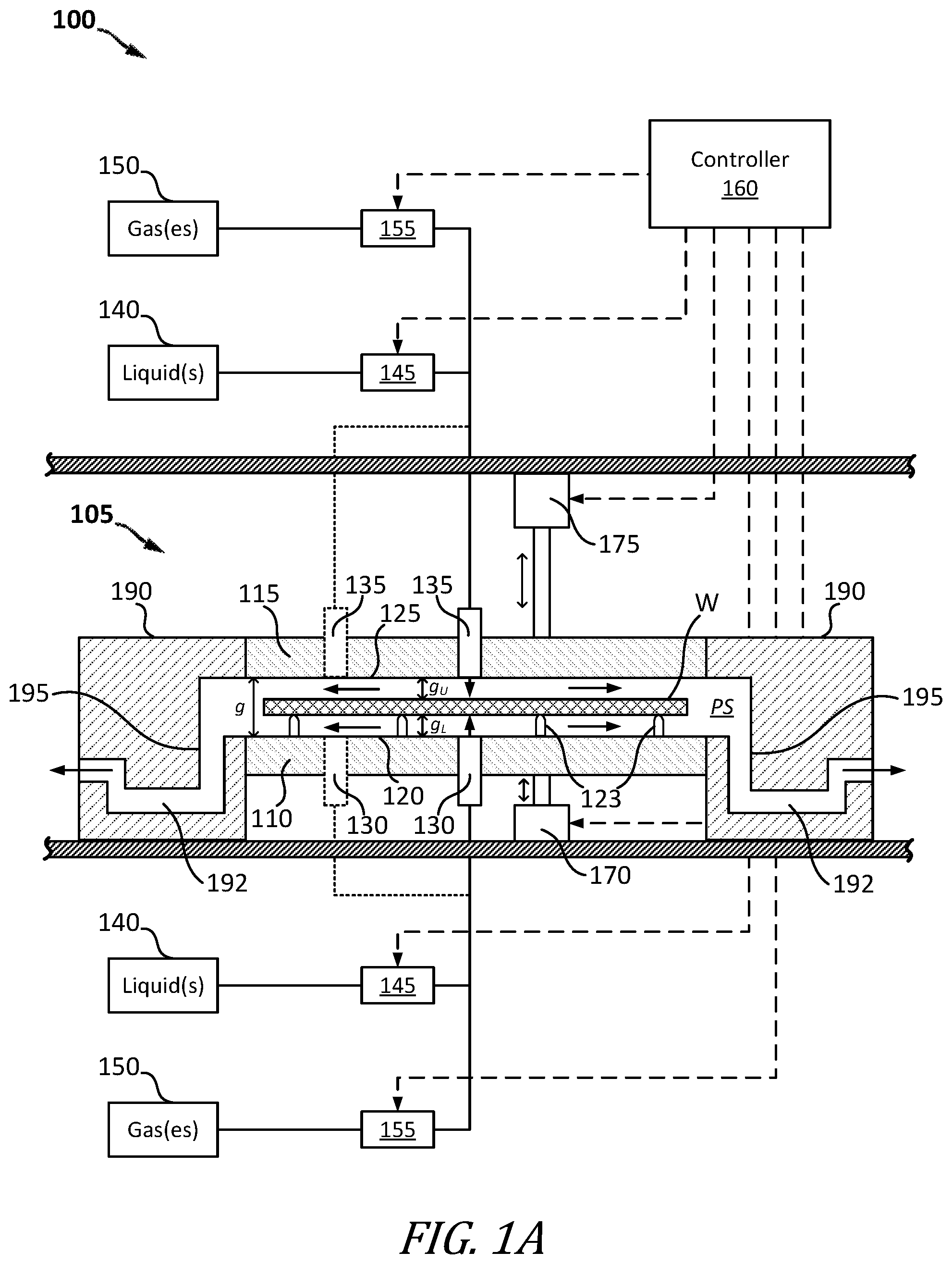Patent US12103052 — Method and single wafer processing system for processing of semiconductor wafers — Figure 1
