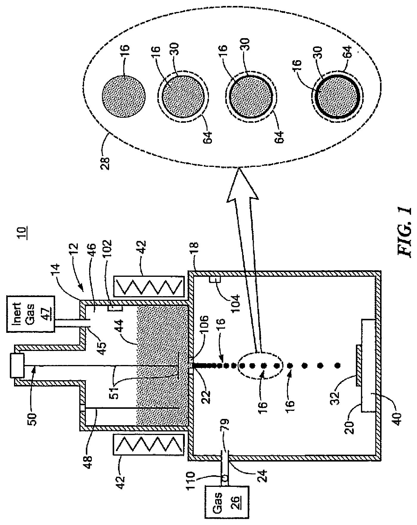 Patent US12103069 — System and method for making a structured material — Figure 1