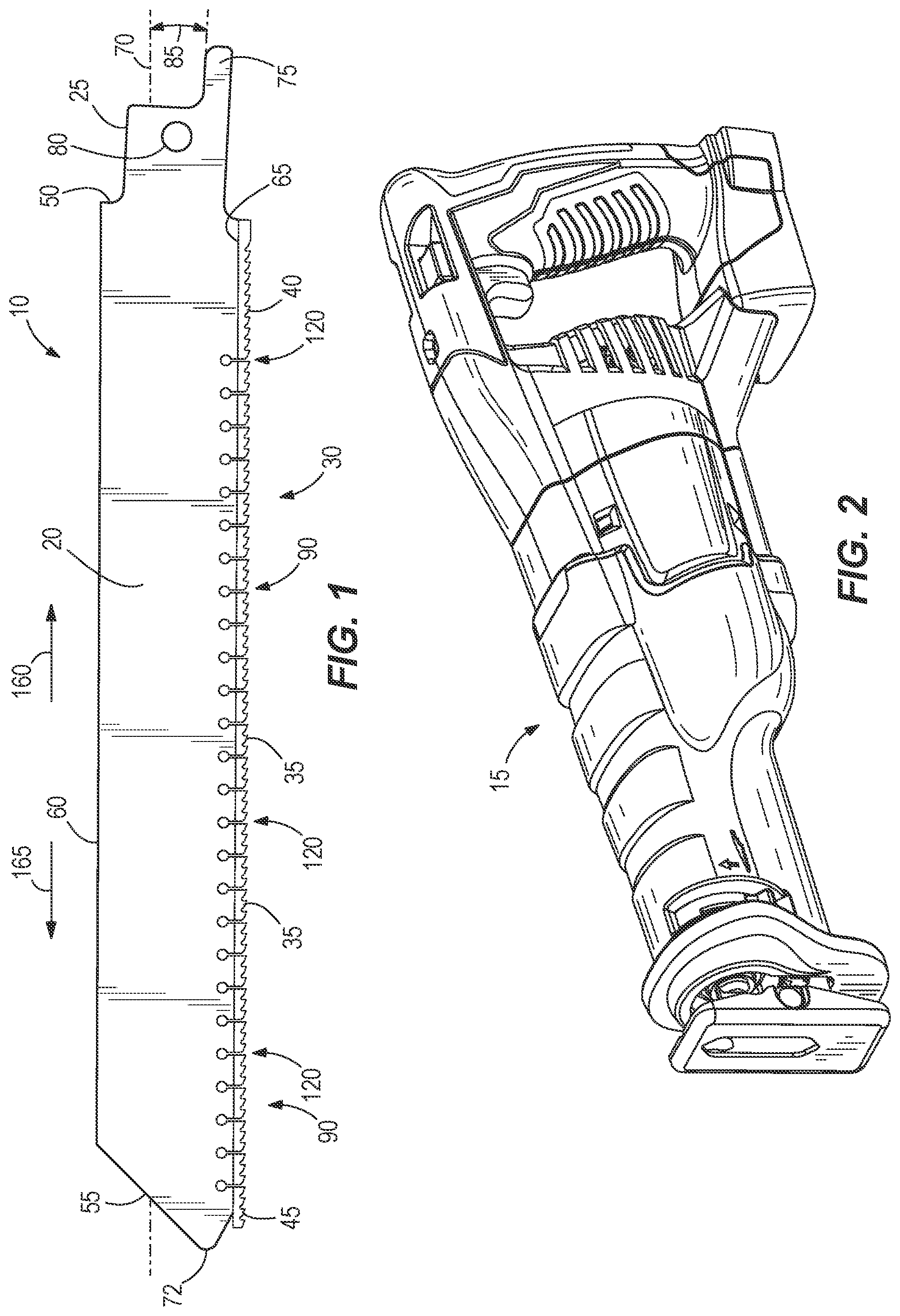 Patent US12103097 — Saw blade — Figure 1