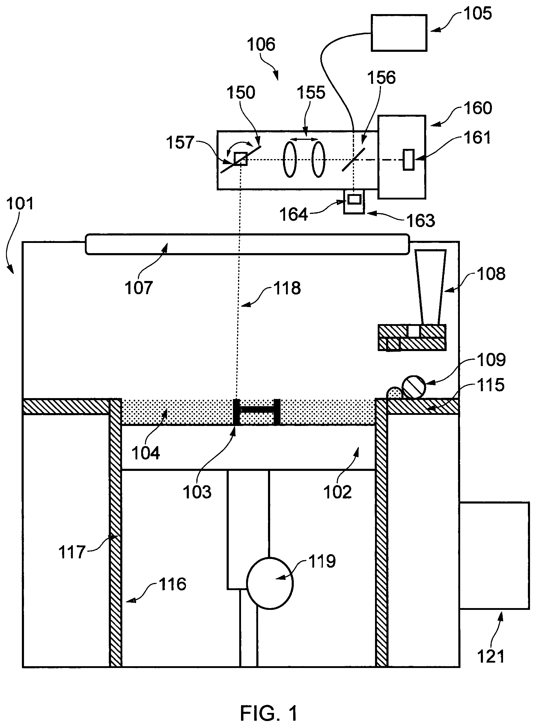 Patent US12103099 — Spatial mapping of sensor data collected during additive manufacturing — Figure 1