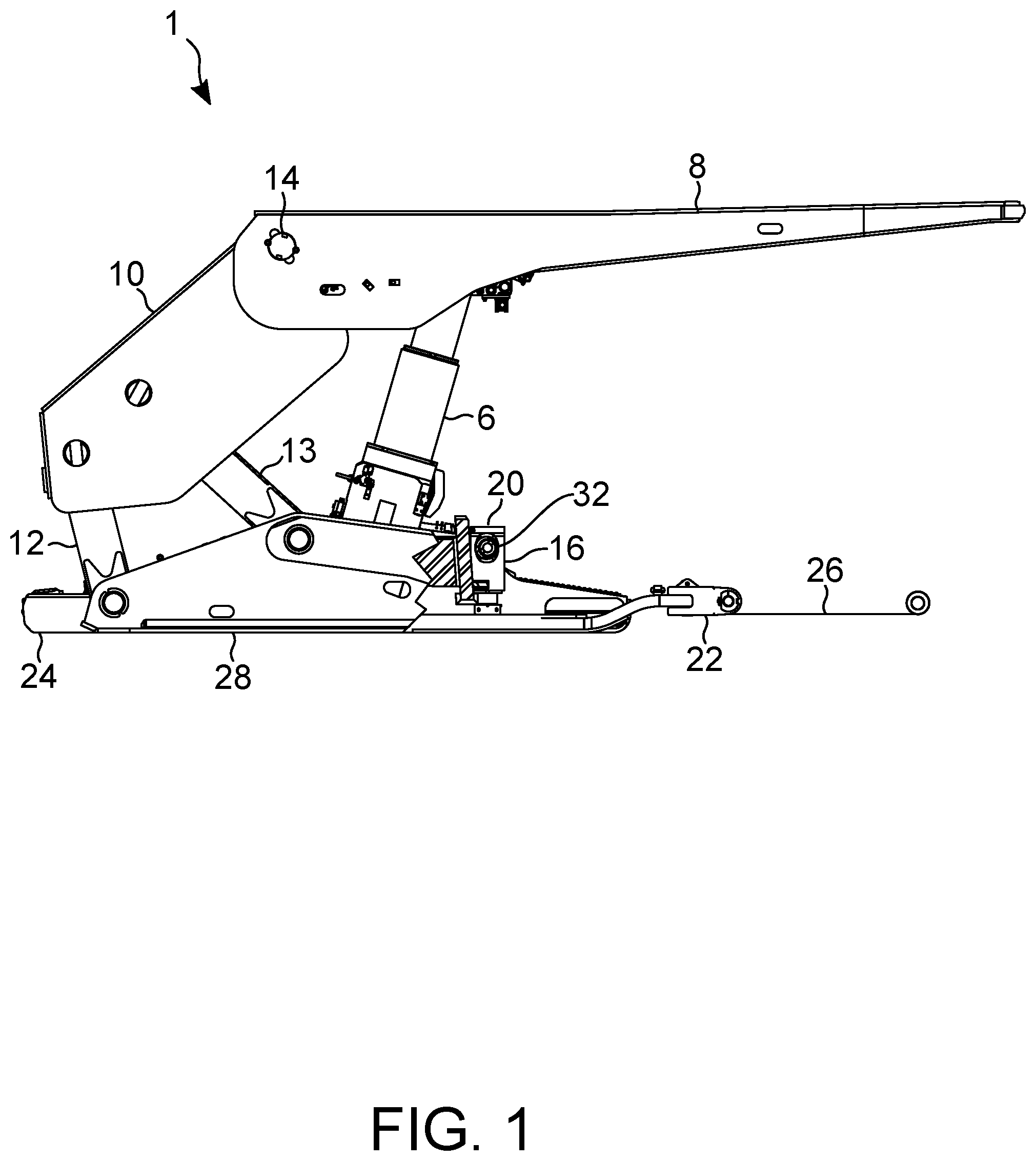 Patent US12103124 Figure 1 – Mining shield base lift wear pad