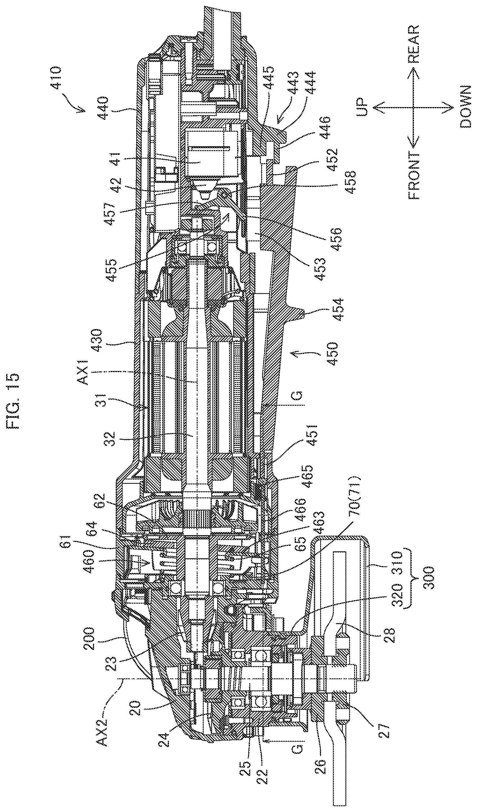 Patent US12103127 Figure 15 – Power tool