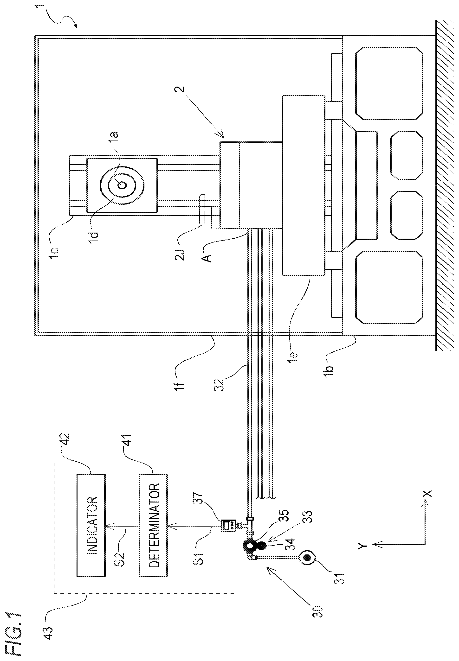Patent US12103128 Figure 1 – Machine tool