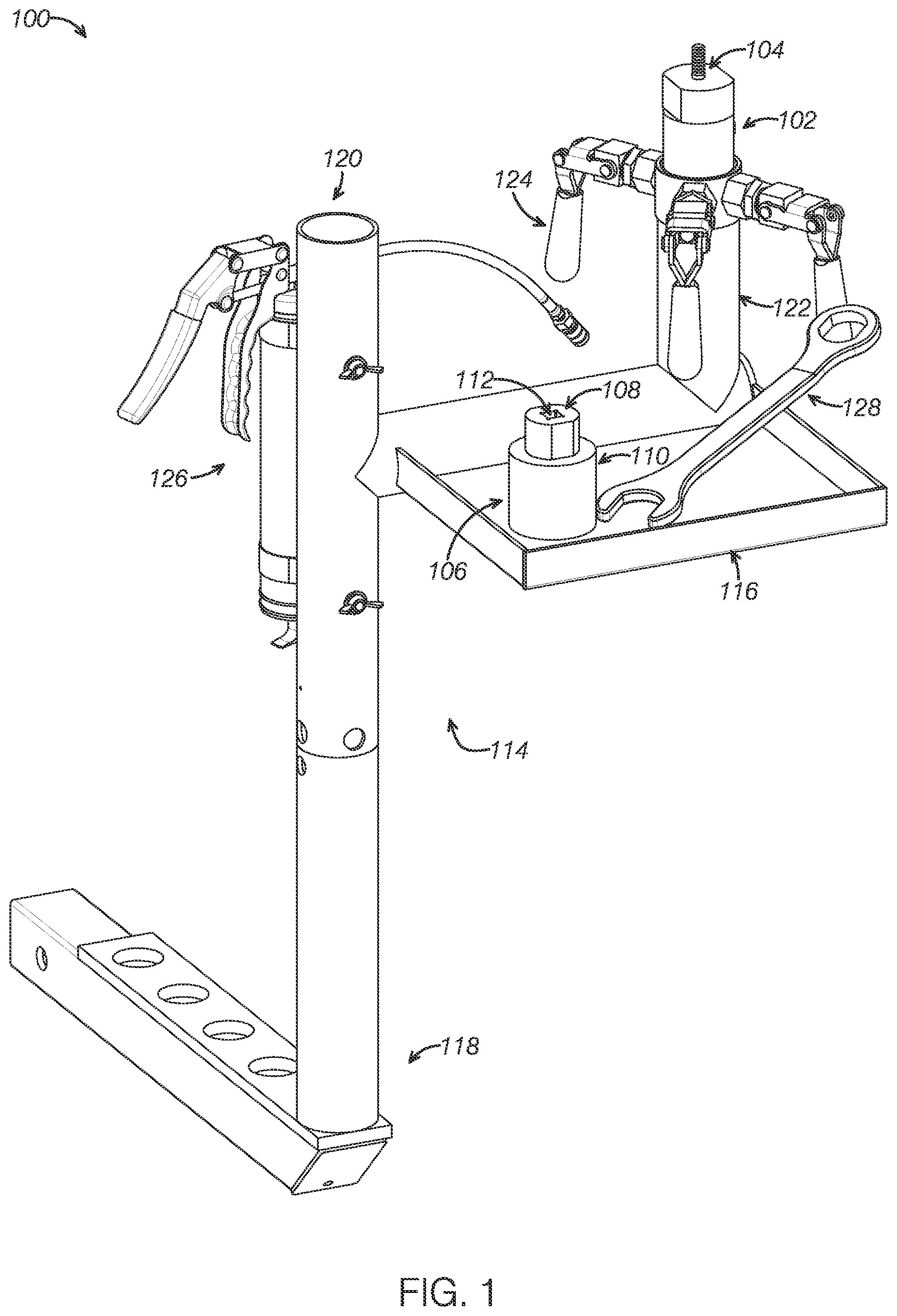 Patent US12103140 — Stuffing box rebuild systems, apparatus, and methods — Figure 1