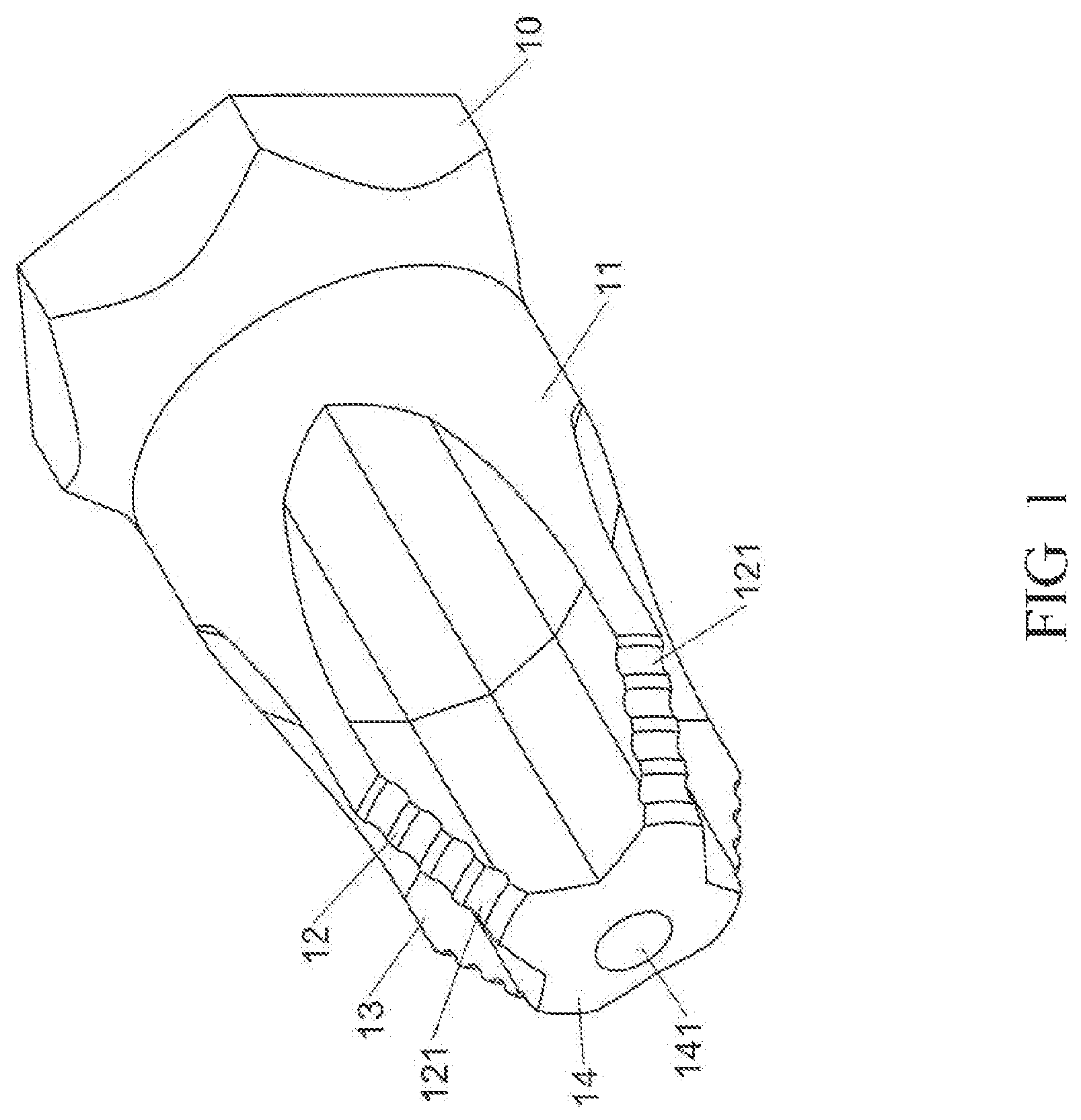 Patent US12103142 Figure 1 – Screwdriver tip structure