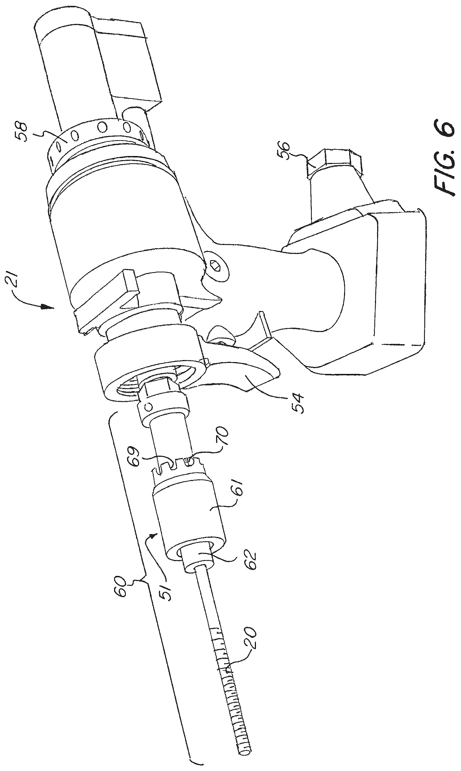 Patent US12103147 Figure 6 – System and method for installing a manifold plug