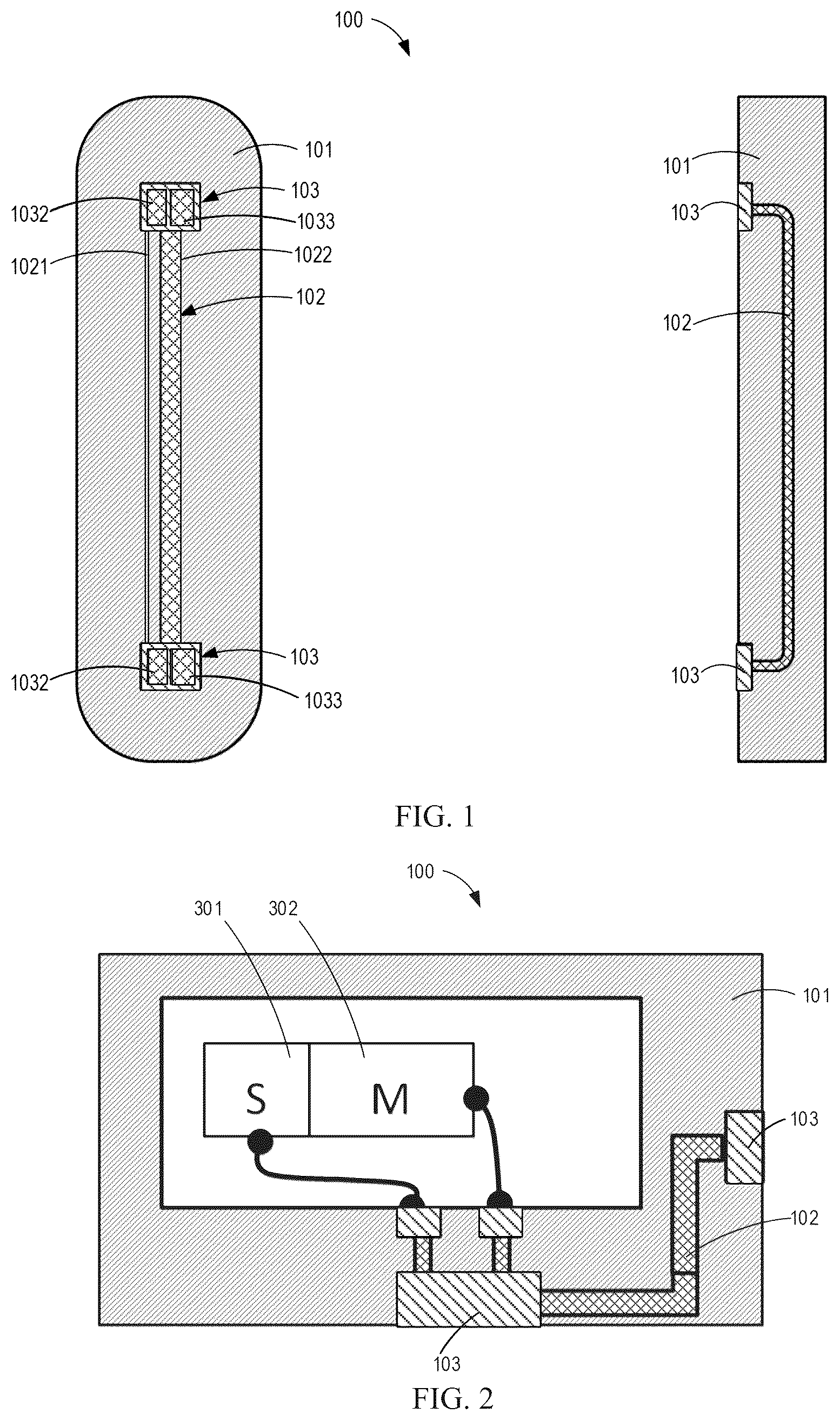 Patent US12103167 — Robot arm link with embedded cables and robot — Figure 1