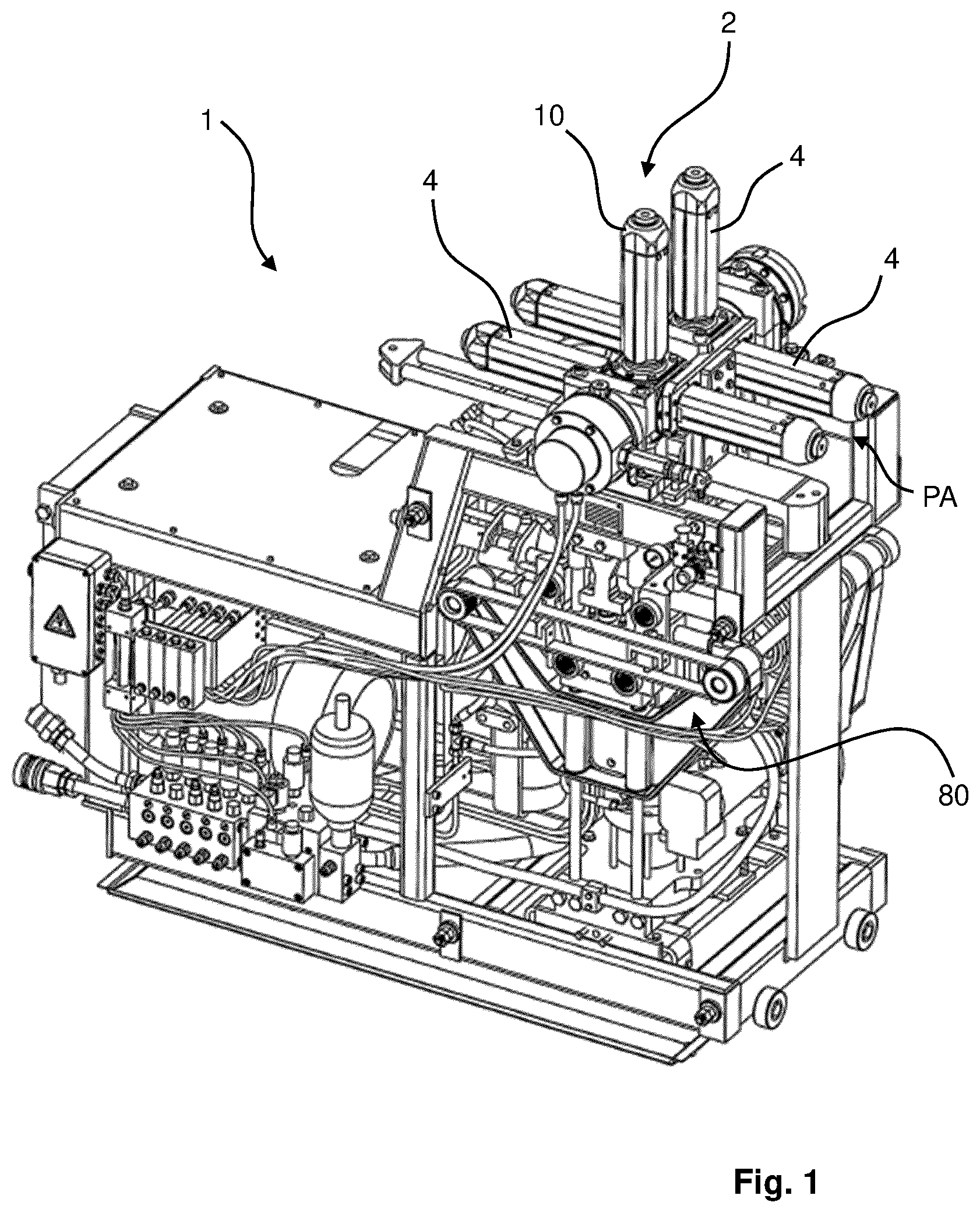 Patent US12103210 — Inner mold tool — Figure 1