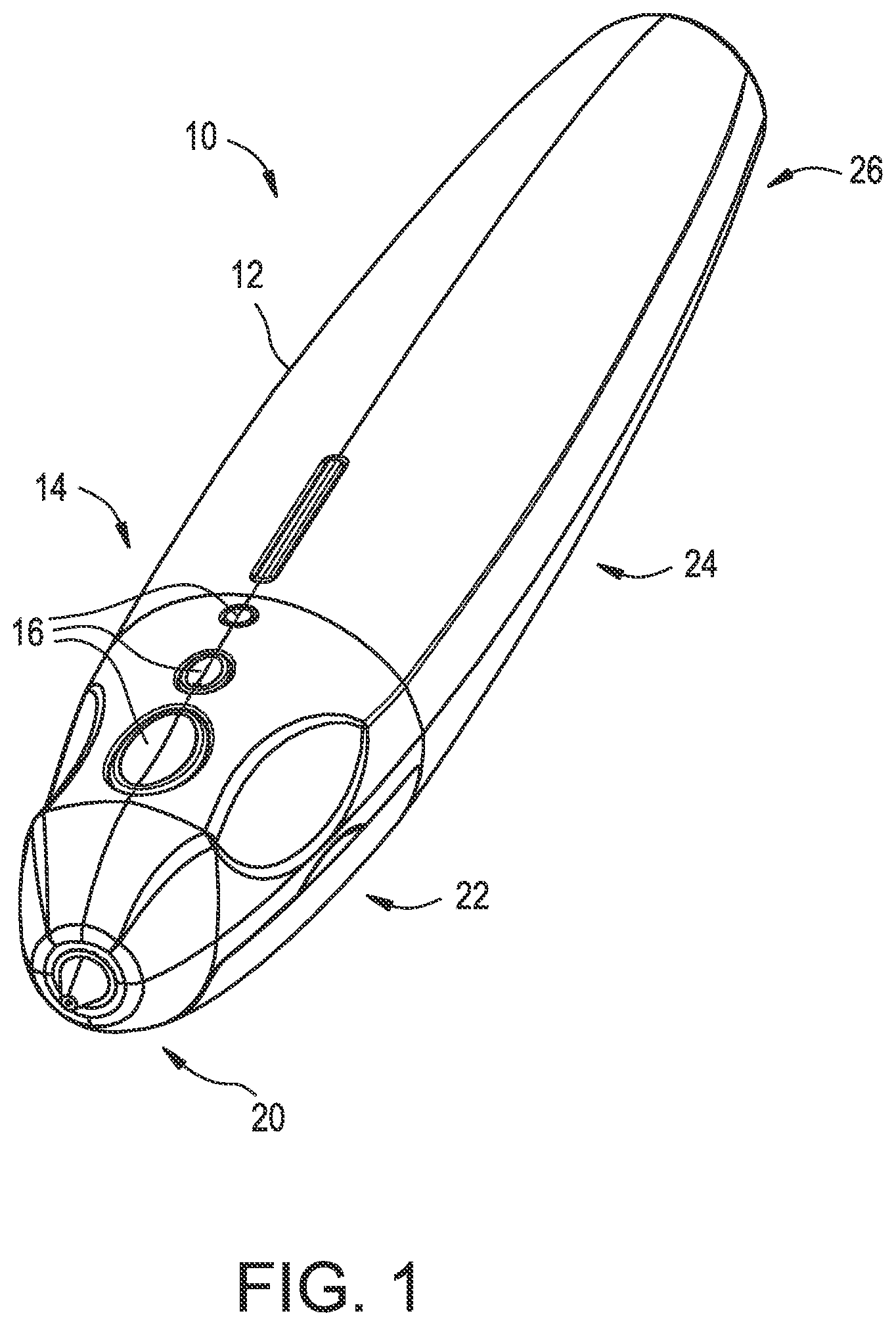 Patent US12103214 — Hand-held three-dimensional drawing device — Figure 1
