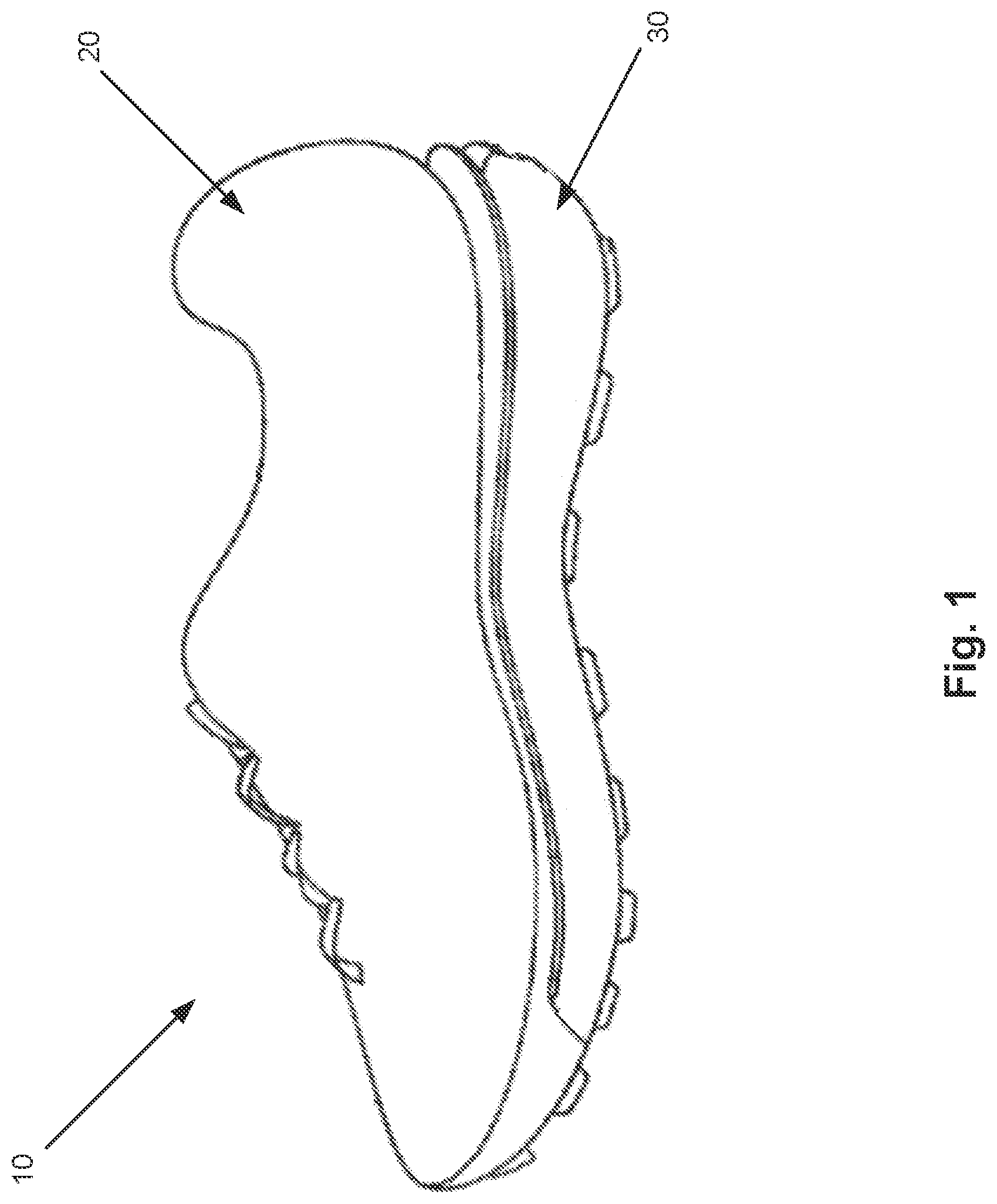 Patent US12103228 — Annealed elastomeric thermoplastic powders for additive manufacturing, methods thereof, and articles including the powders — Figure 1