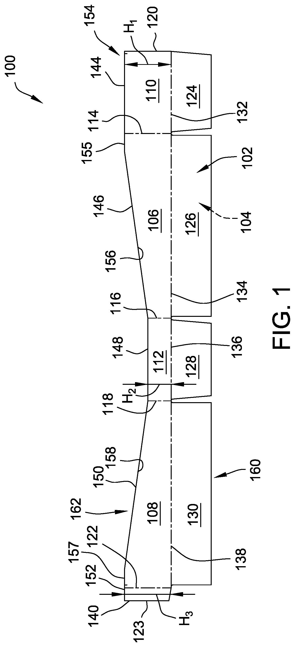Patent US12103260 — Machine and methods for attaching a tray blank to a cover blank — Figure 1