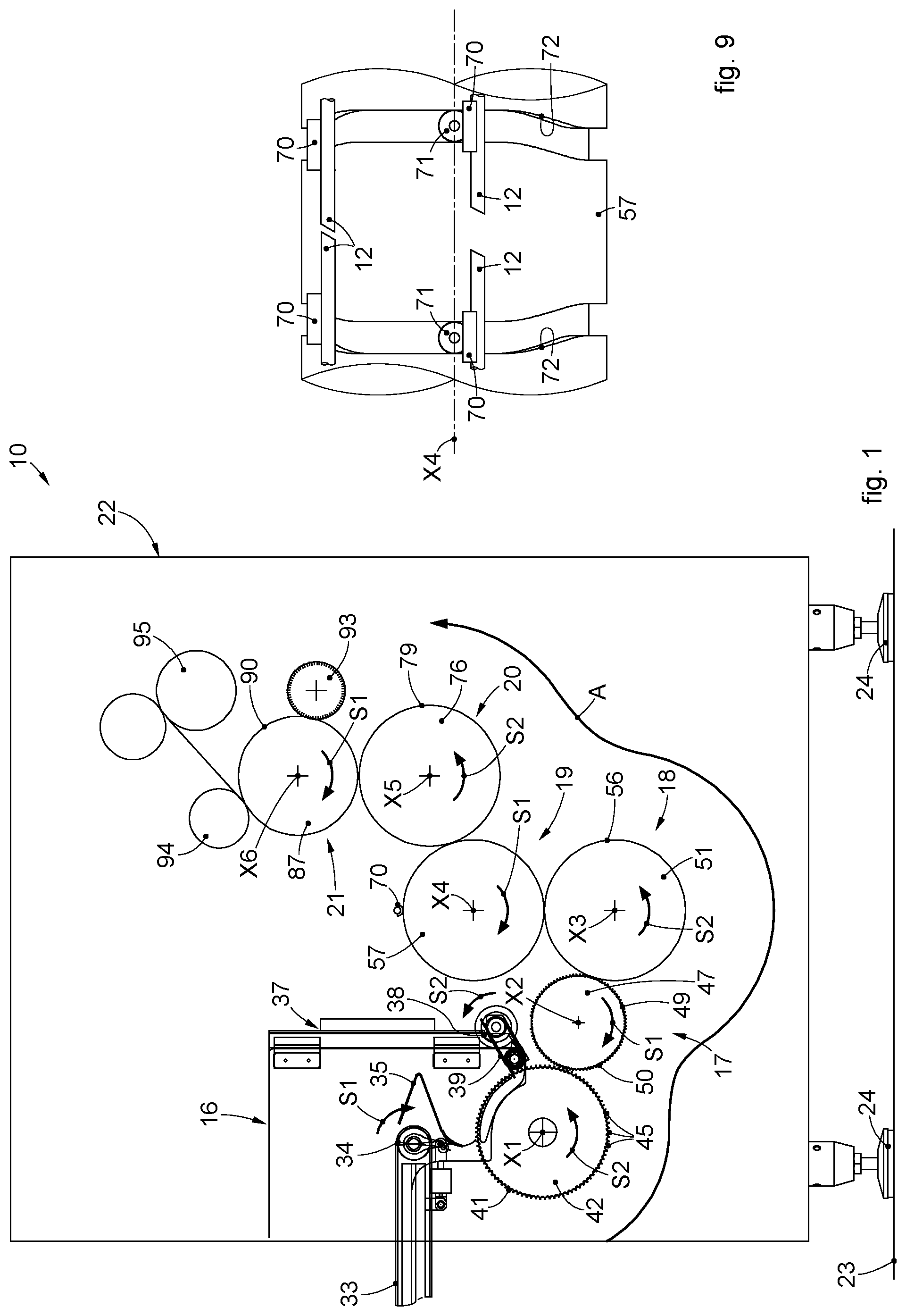 Patent US12103265 — Machine and method for the automated production of straws — Figure 1