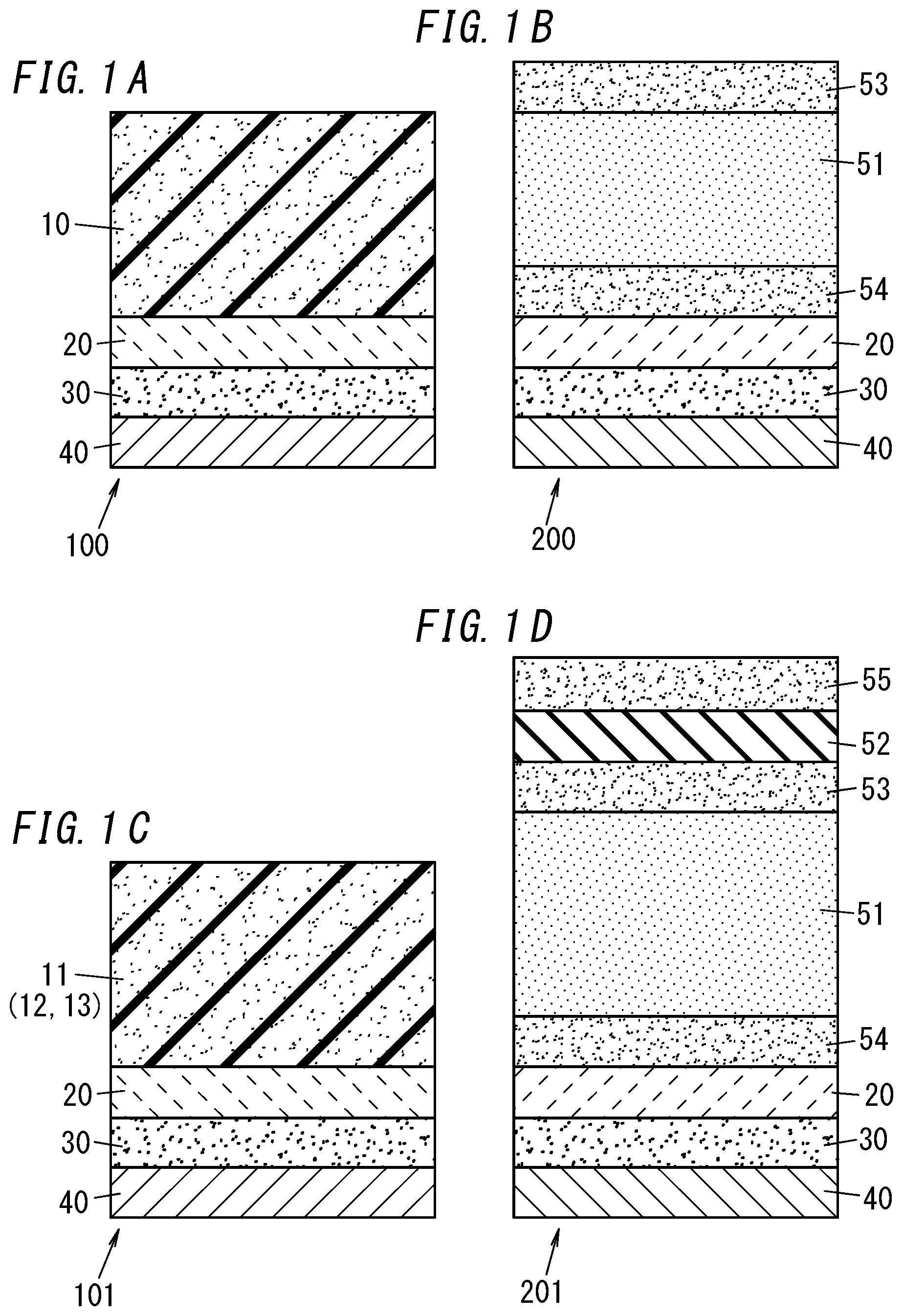 Patent US12103277 Figure 1 – Shock absorbing laminate and display device