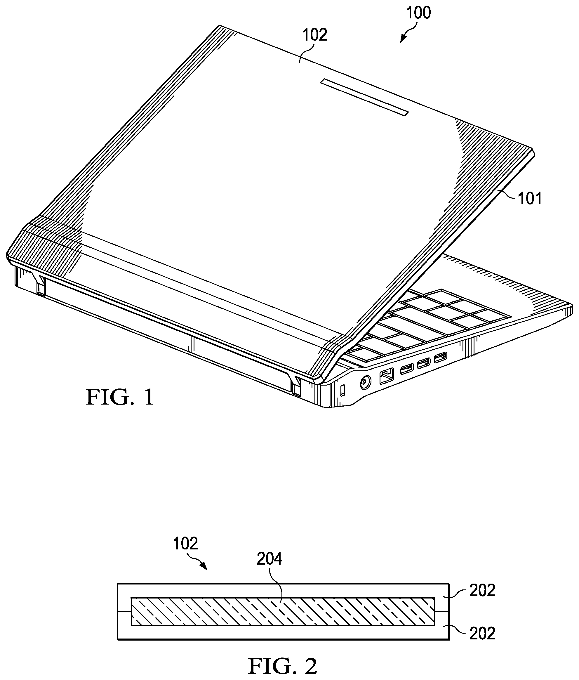 Patent US12103279 — Systems and methods for incorporating post-consumable material in layered composite — Figure 1