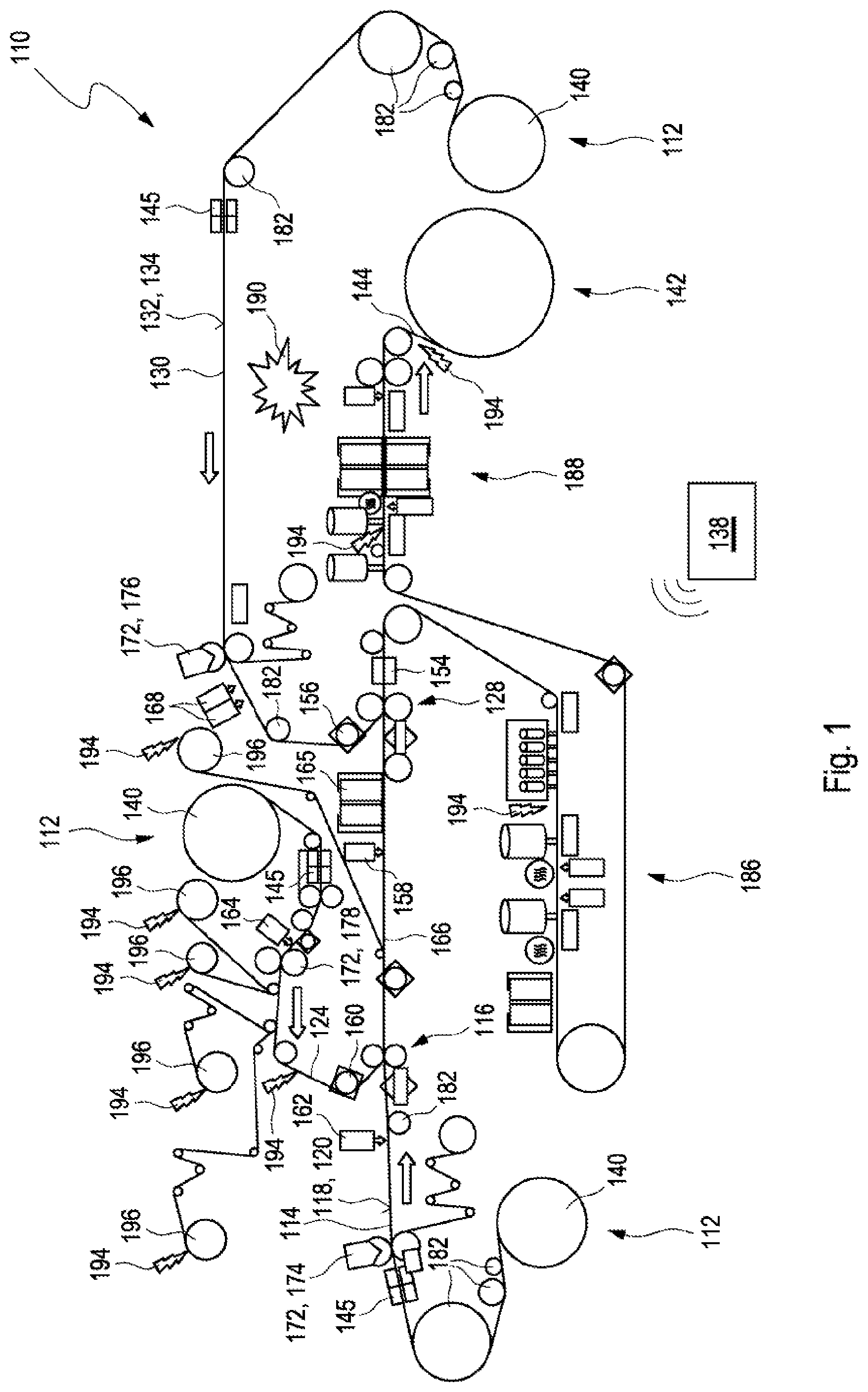 Patent US12103287 — Method and system of producing a plurality of analytical test strips — Figure 1