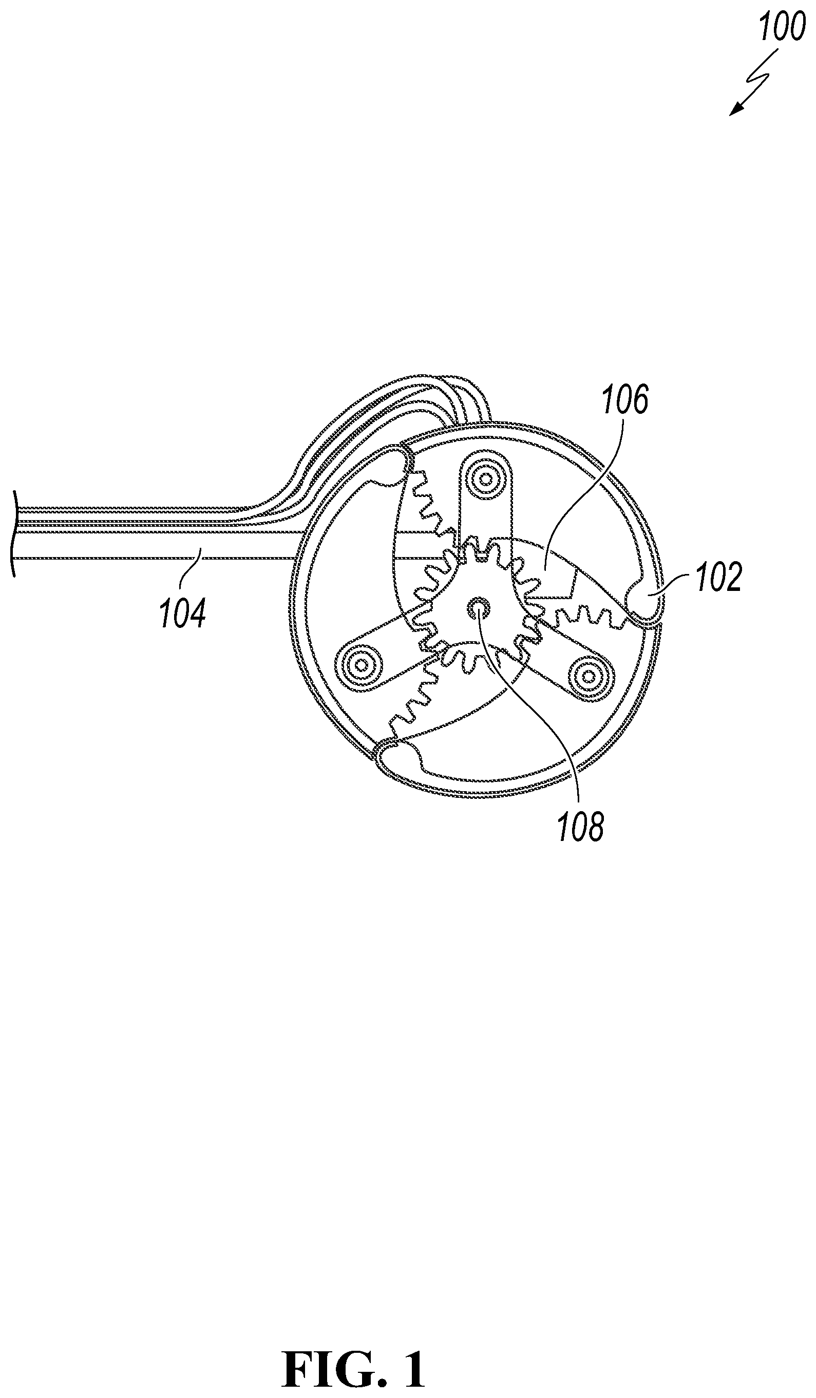 Patent US12103331 — Transformable wheel and leg assembly — Figure 1