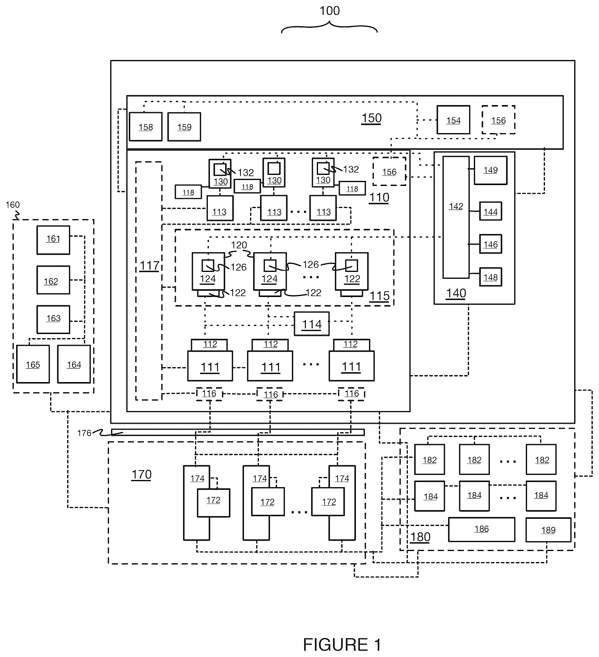 Patent US12103345 — Pneumatic control system for vehicle suspension system — Figure 1