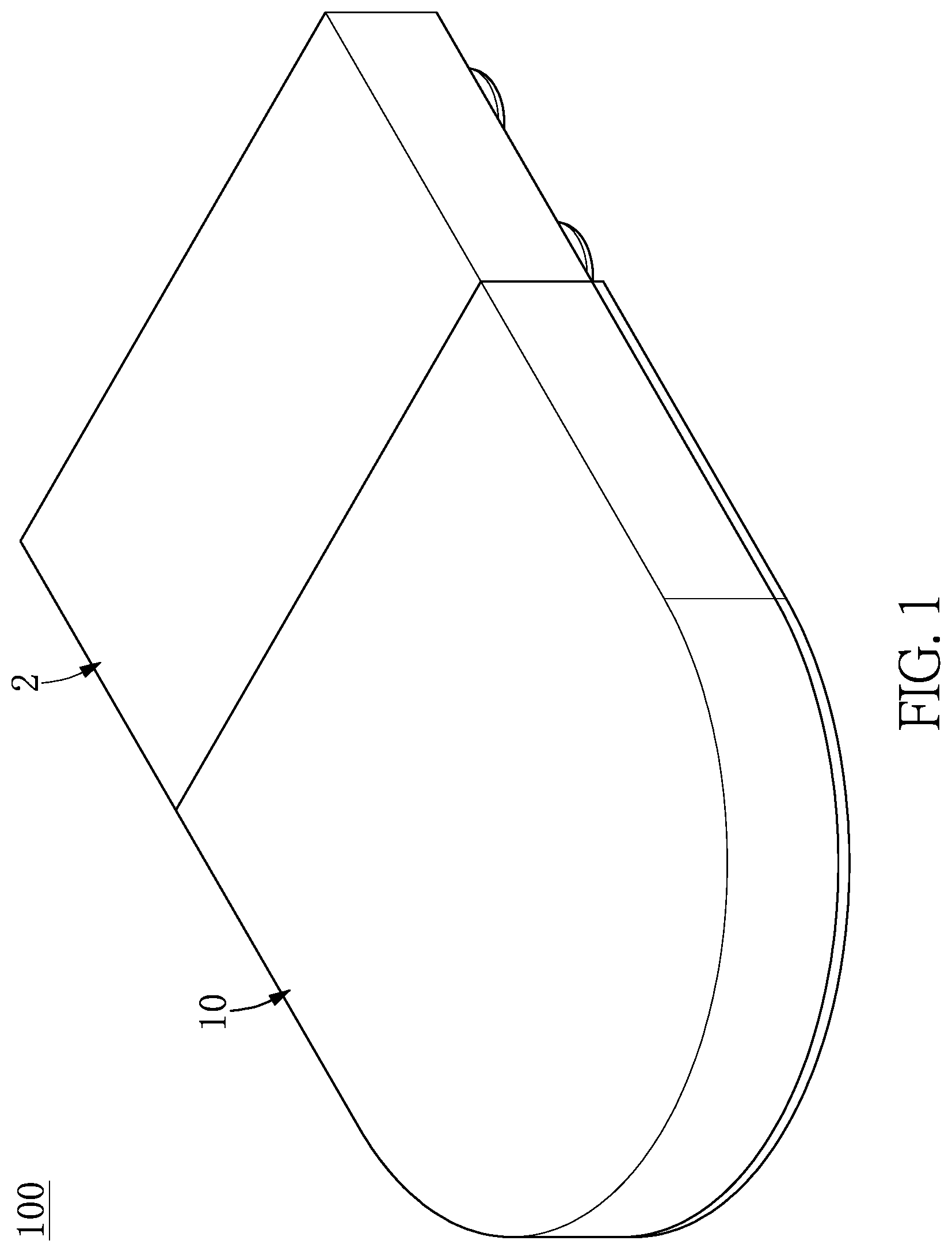 Patent US12103425 Figure 1 – Automatic battery replacement apparatus, moving platform, and rechargeable battery