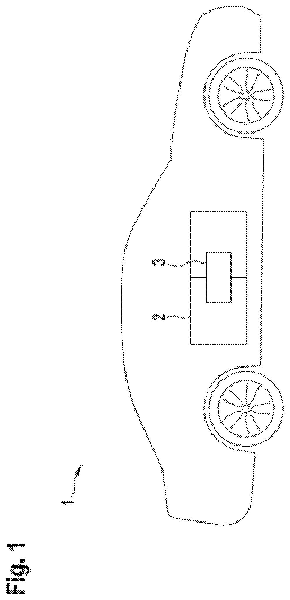 Patent US12103430 — Electric circuit for a high-voltage network of a vehicle — Figure 1