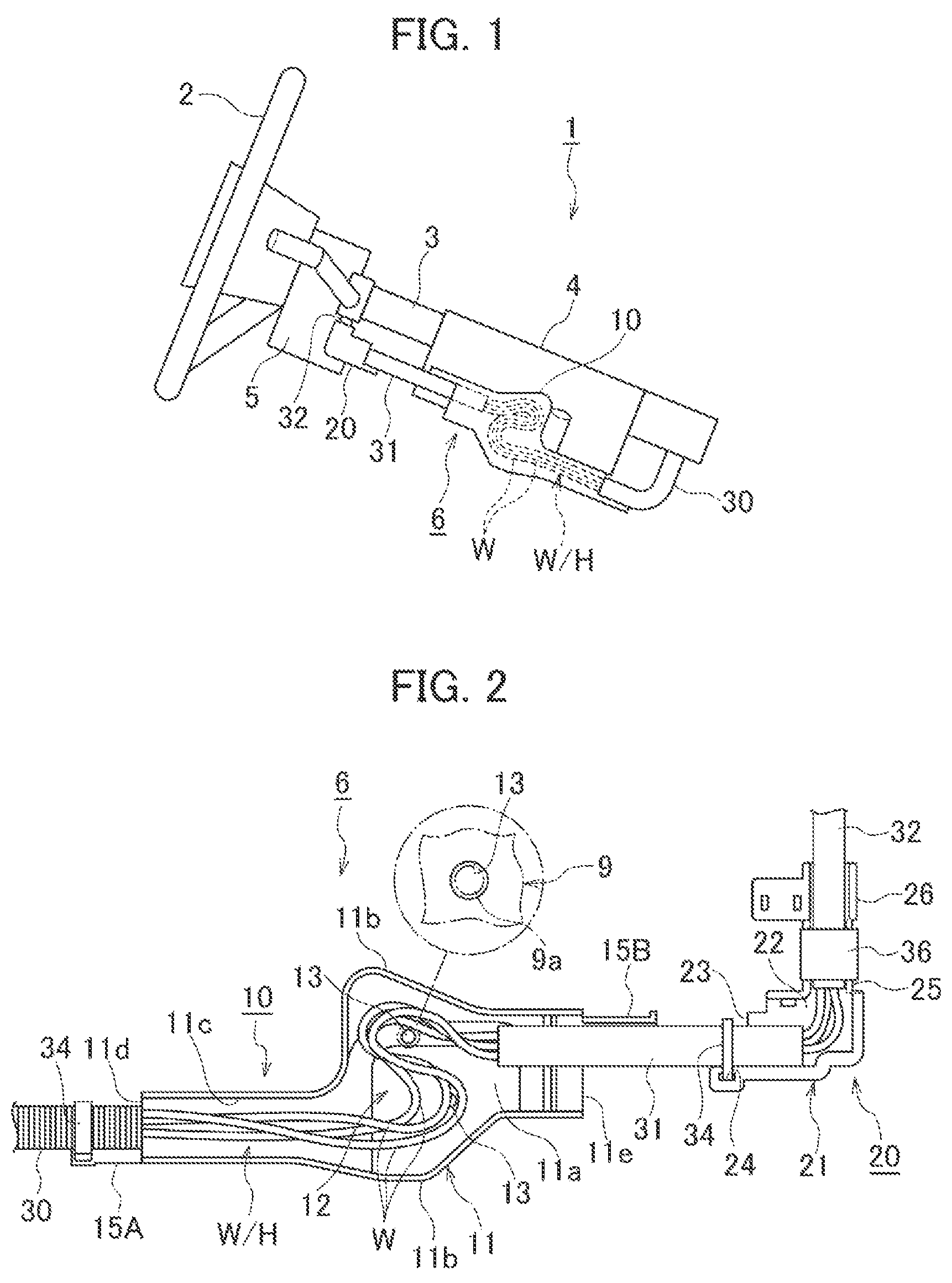 Patent US12103477 — Steering apparatus — Figure 1