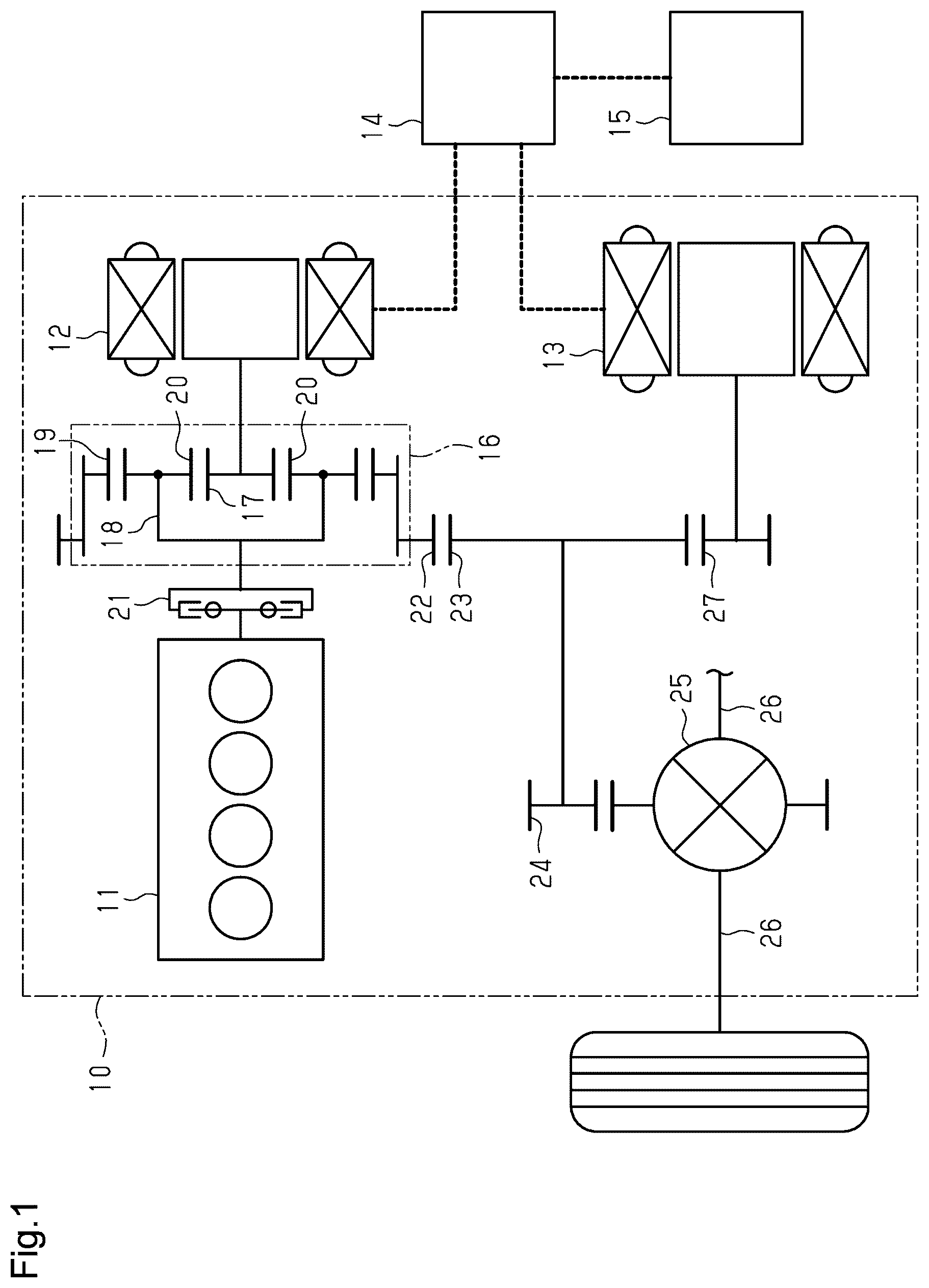 Patent US12103513 — Vehicle controller — Figure 1