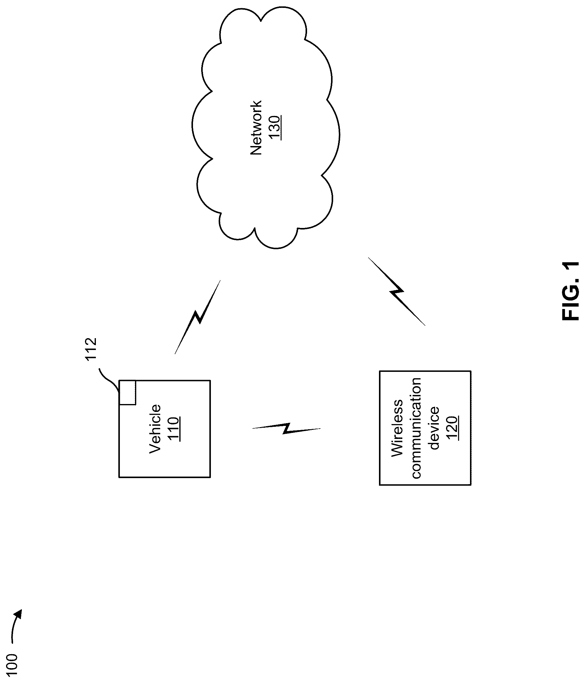 Patent US12103540 — Occupancy mapping for autonomous control of a vehicle — Figure 1