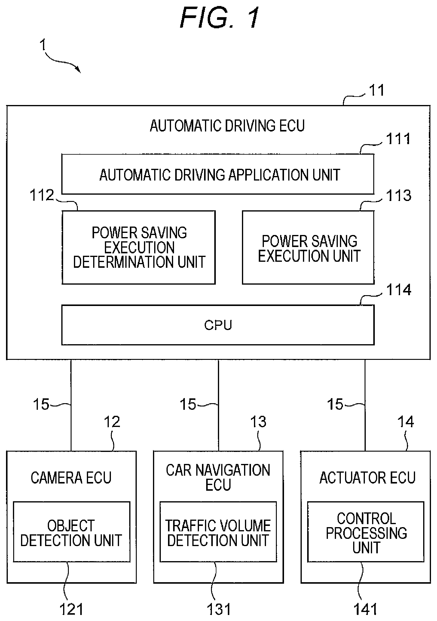 Patent US12103546 — Vehicle control device — Figure 1