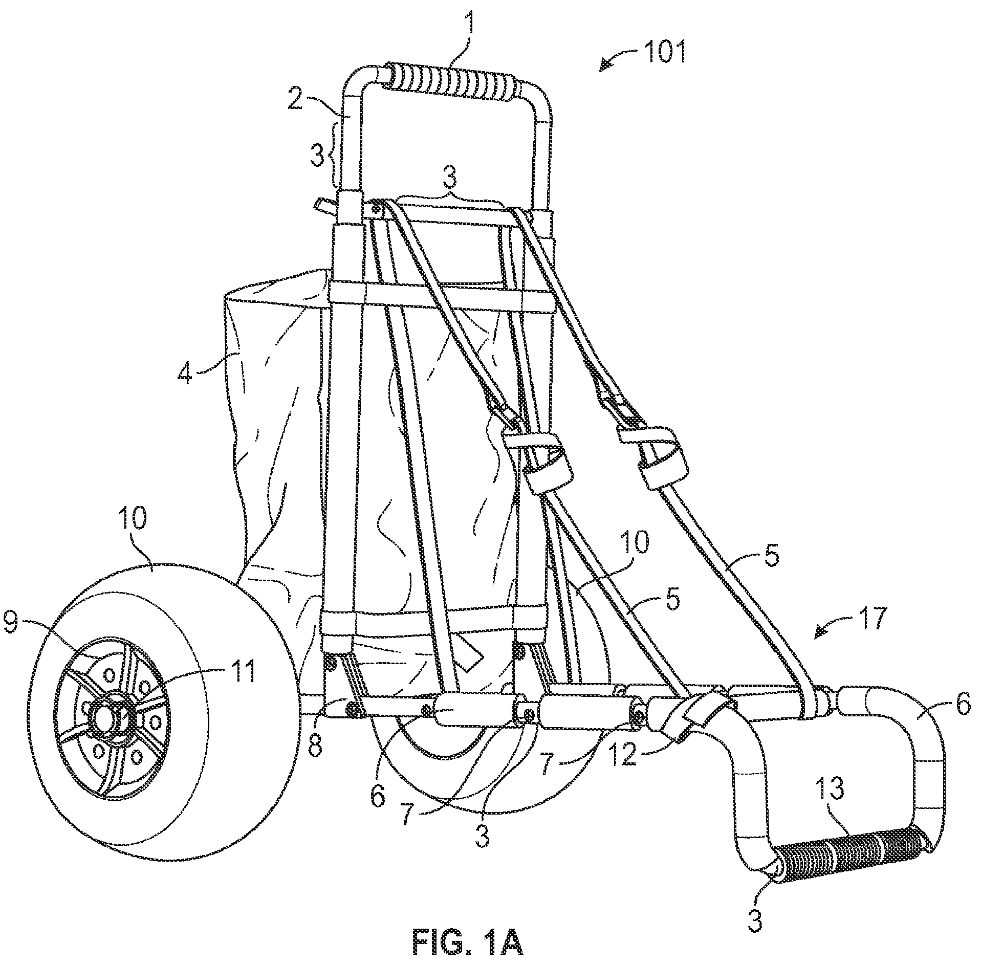 Patent US12103574 — Method and system for transporting goods over soft-sand based environments — Figure 1