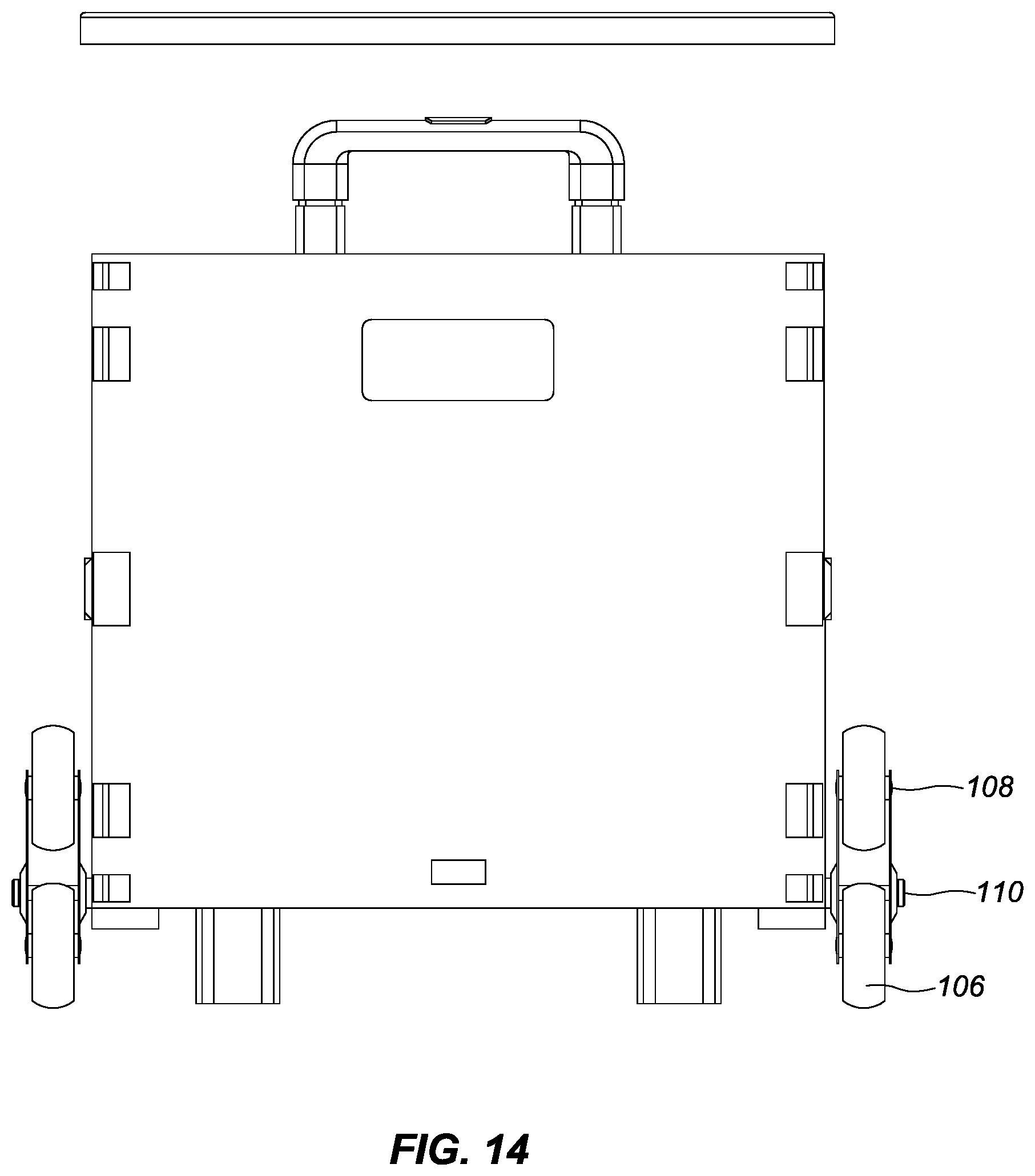 Patent US12103576 Figure 14 – Stackable collapsible carts