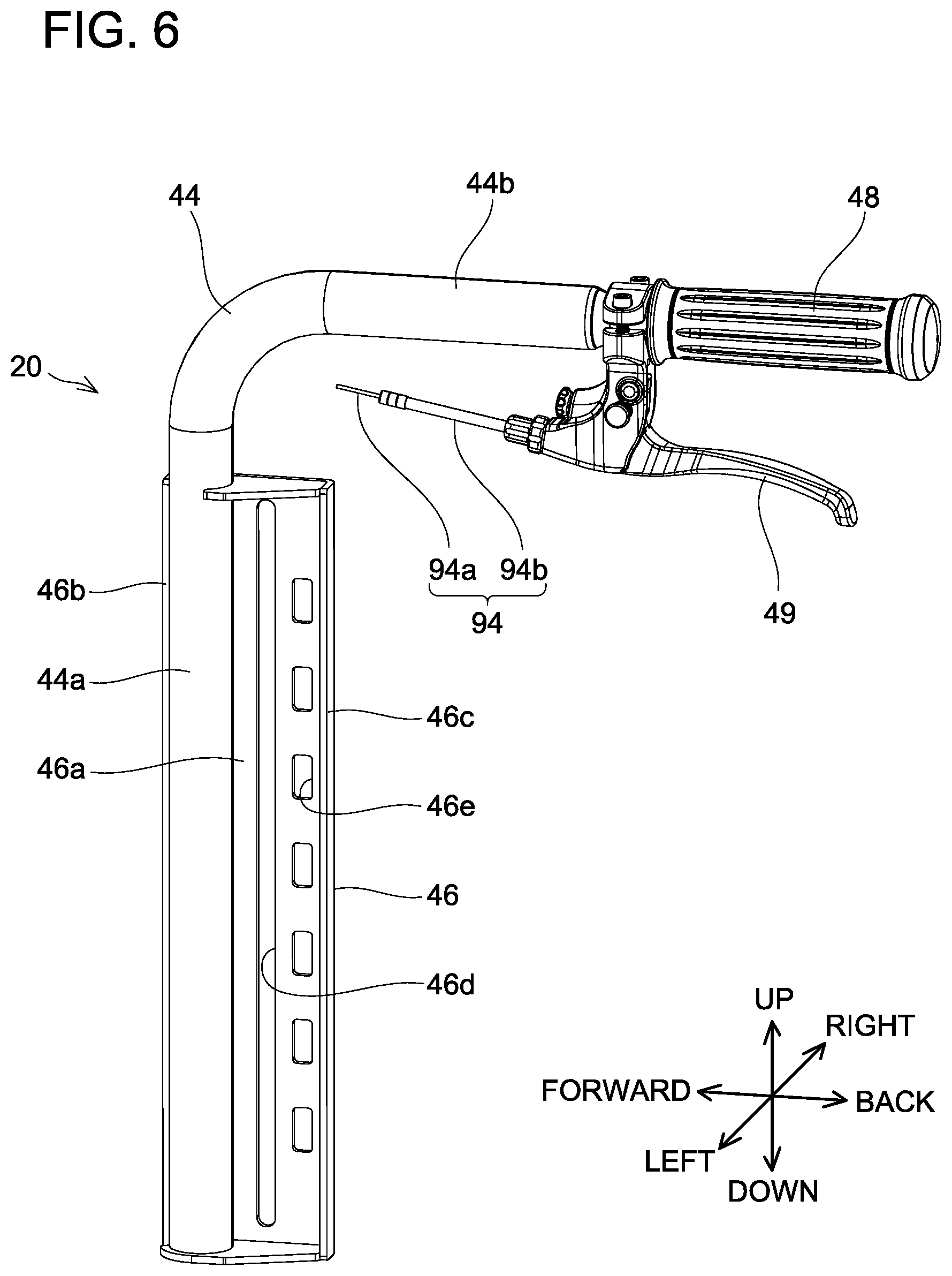 Patent US12103579 Figure 6 – Working machine