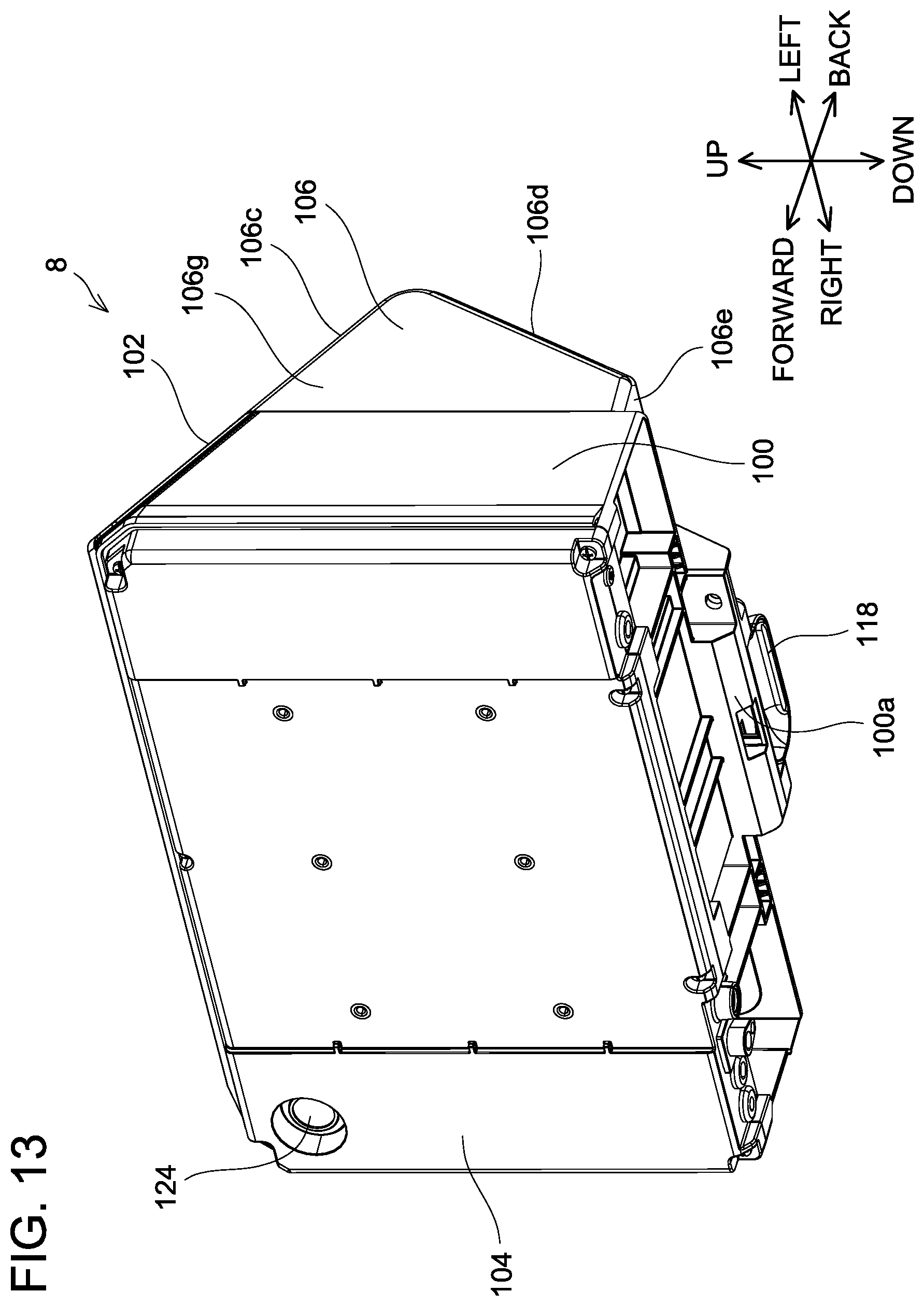 Patent US12103579 Figure 13 – Working machine