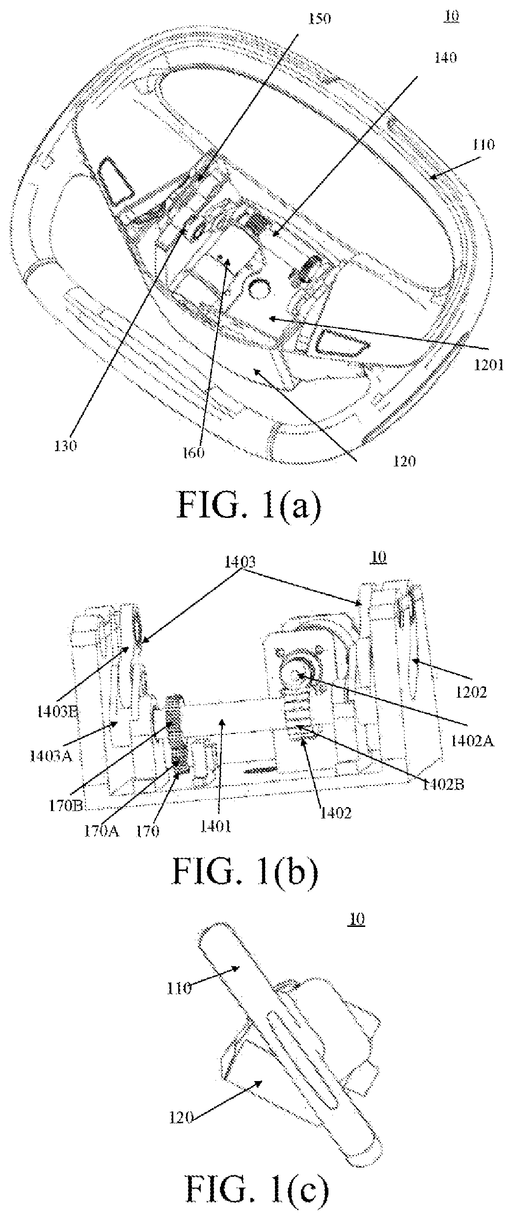 Patent US12103582 Figure 1 – Steering wheel