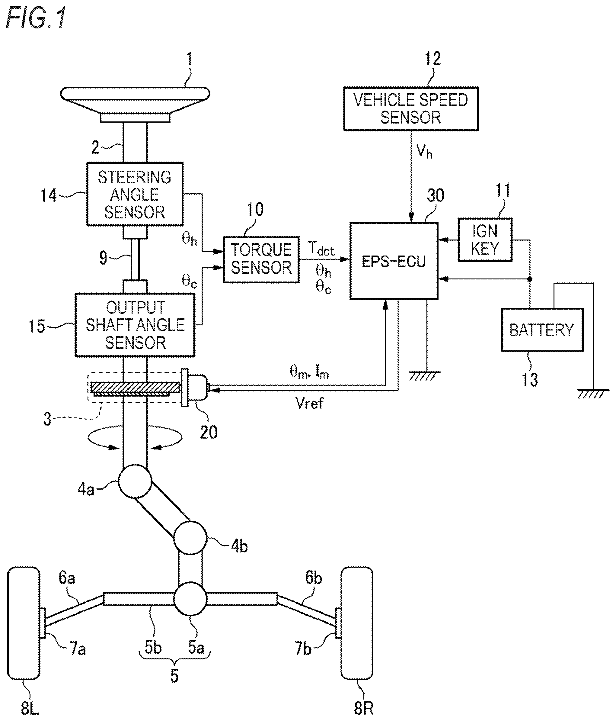 Patent US12103607 — Detection device, detection method and program for detecting end position of turning device — Figure 1