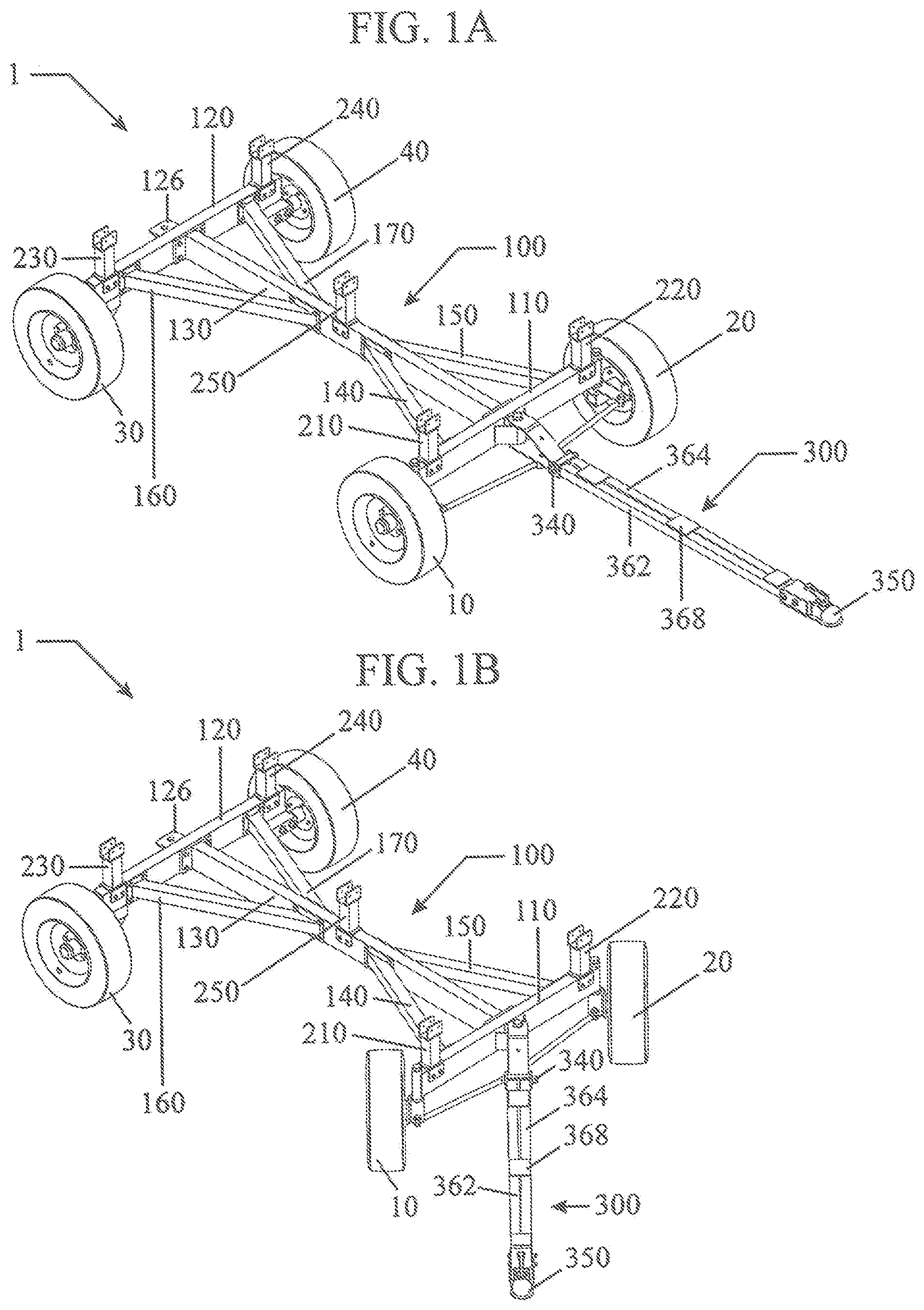 Patent US12103620 Figure 1 – Agricultural cart