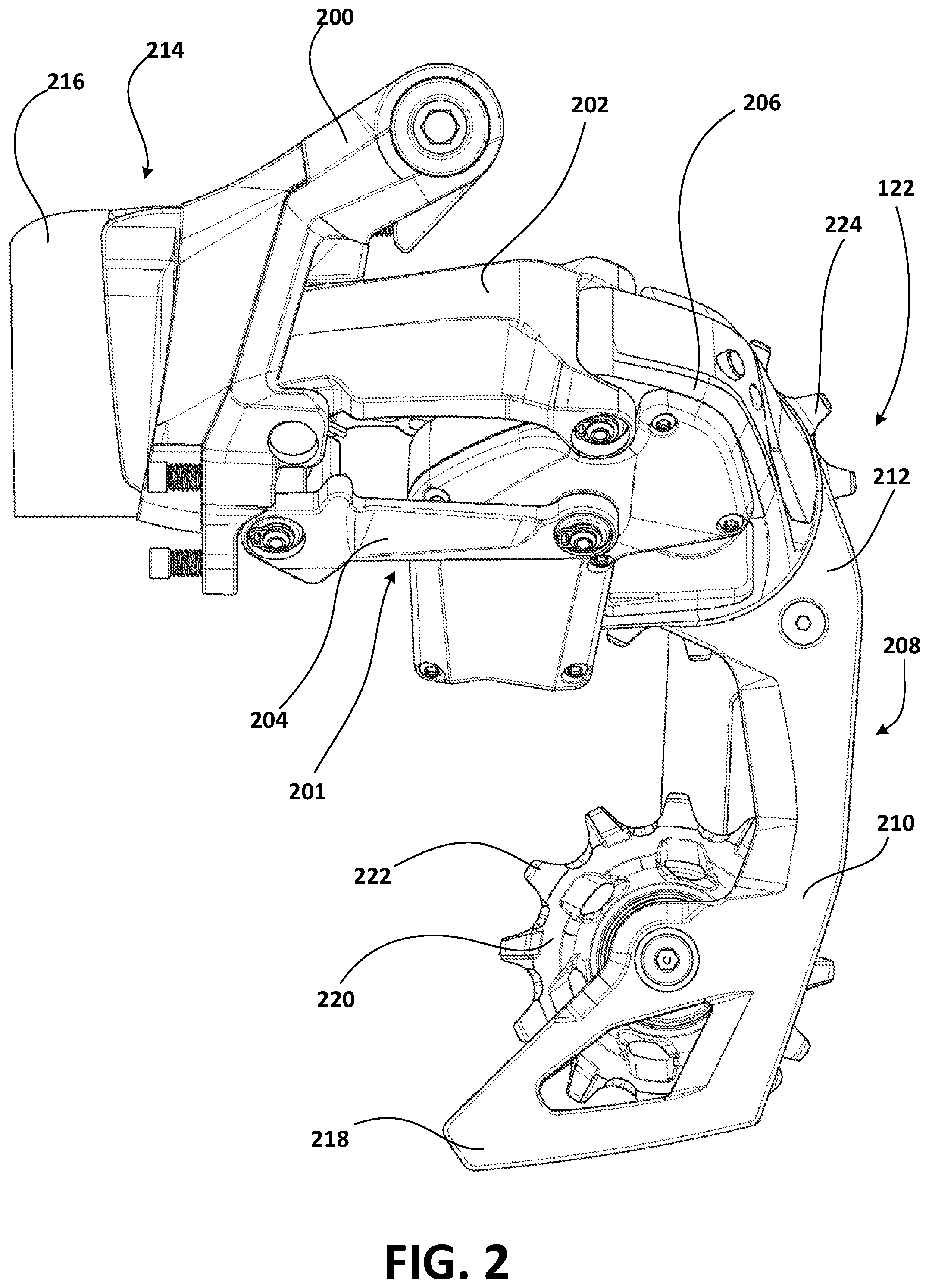 Patent US12103640 Figure 2 – Bicycle control system