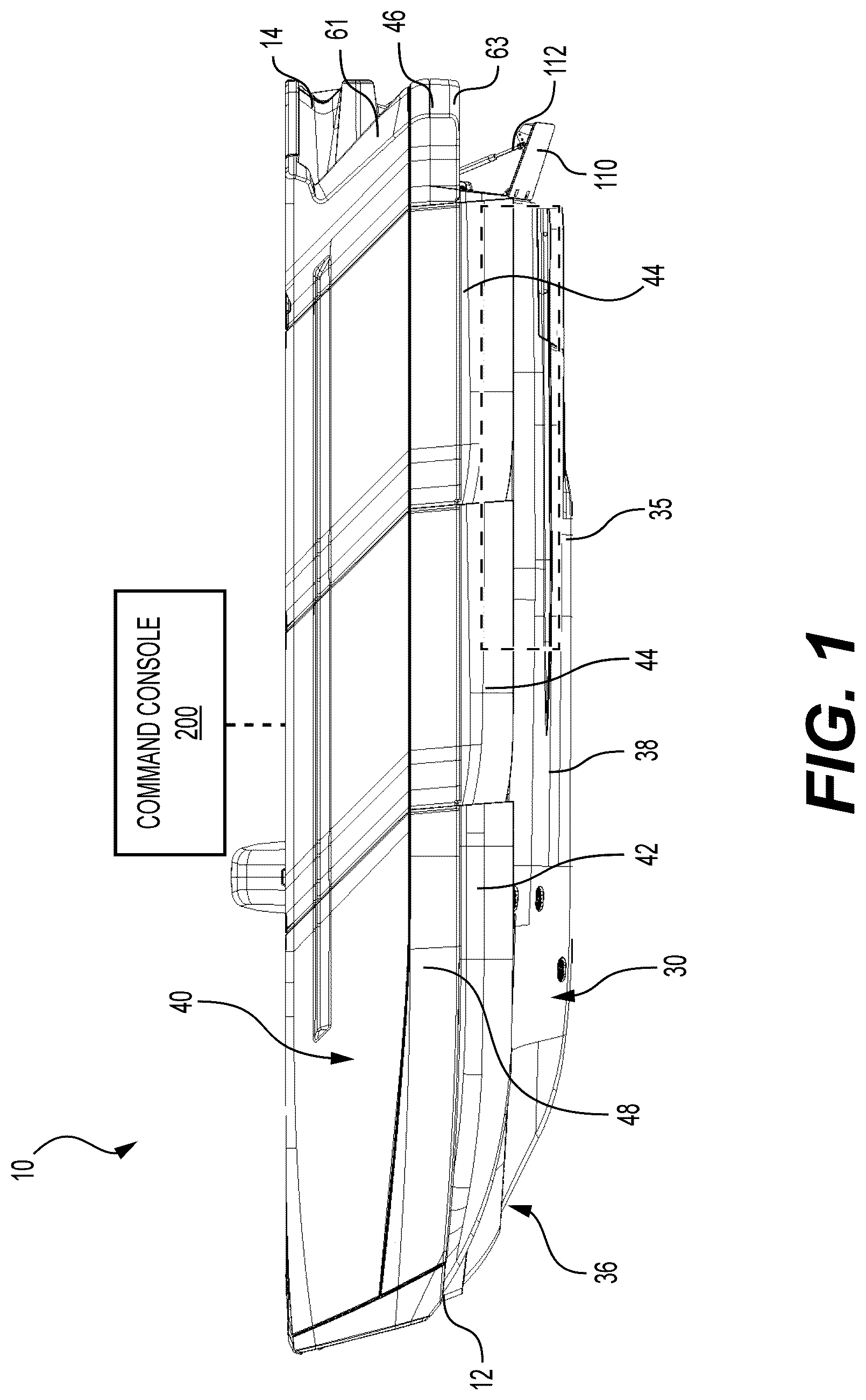Patent US12103642 — Multihull watercraft — Figure 1