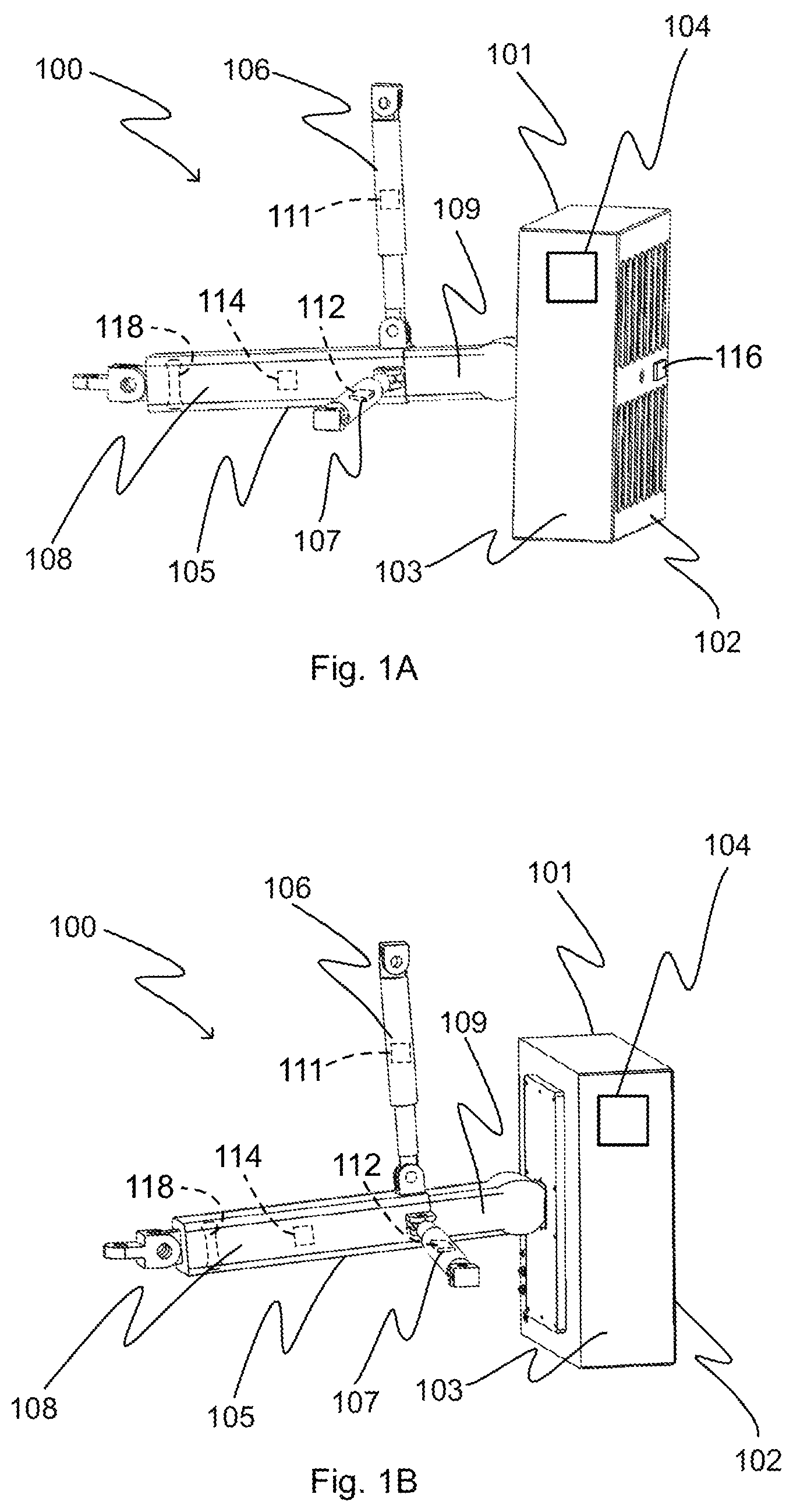 Patent US12103644 — Mooring device and a method for operating a mooring device — Figure 1