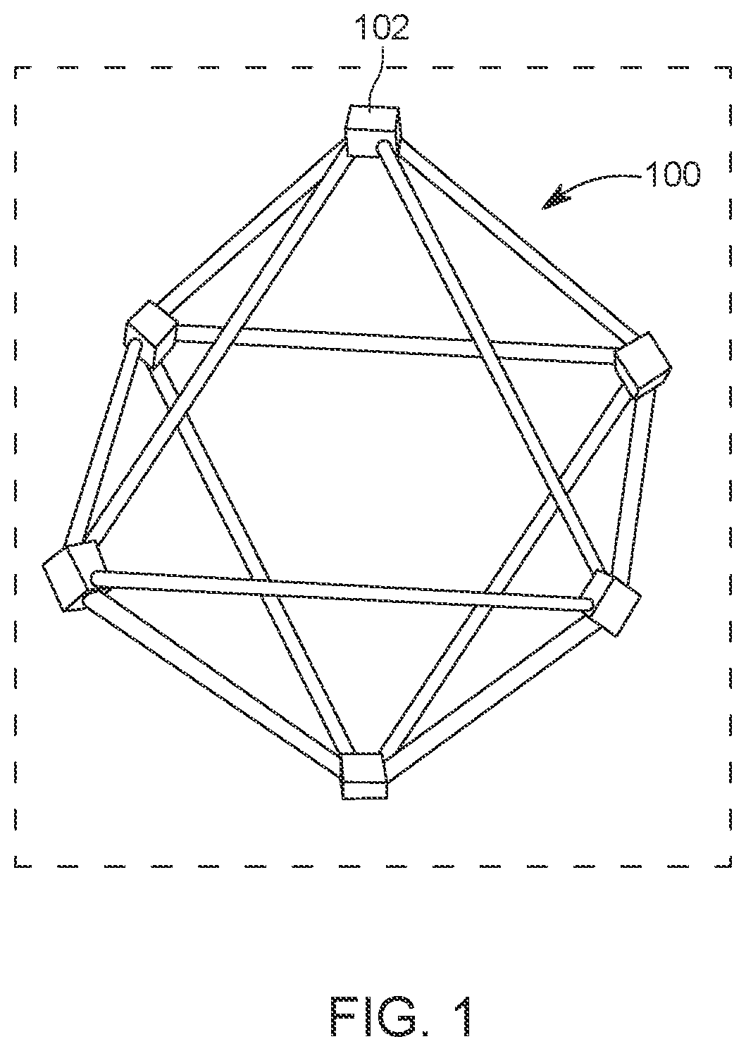 Patent US12103676 — Elastic shape morphing of ultra-light structures by programmable assembly — Figure 1