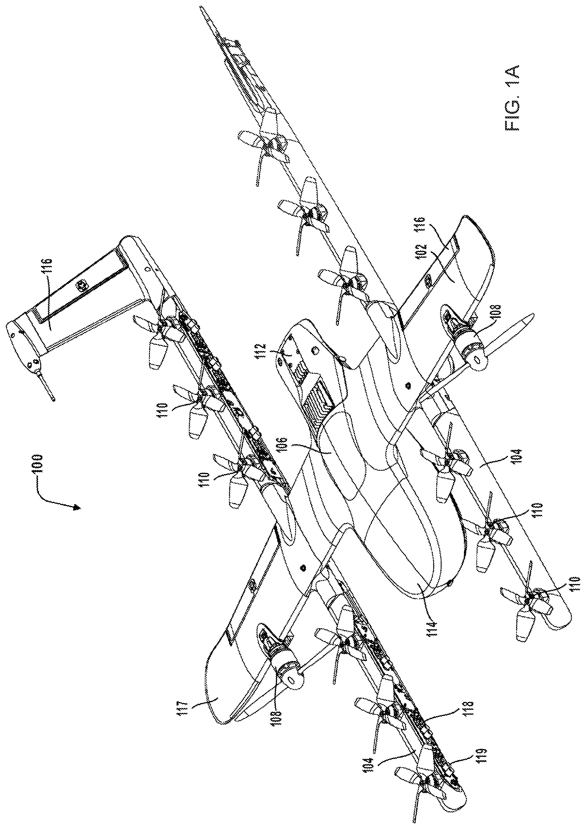 Patent US12103682 — Package coupling apparatus with strap and hanger for securing a package to a UAV and method of securing a package for delivery — Figure 1
