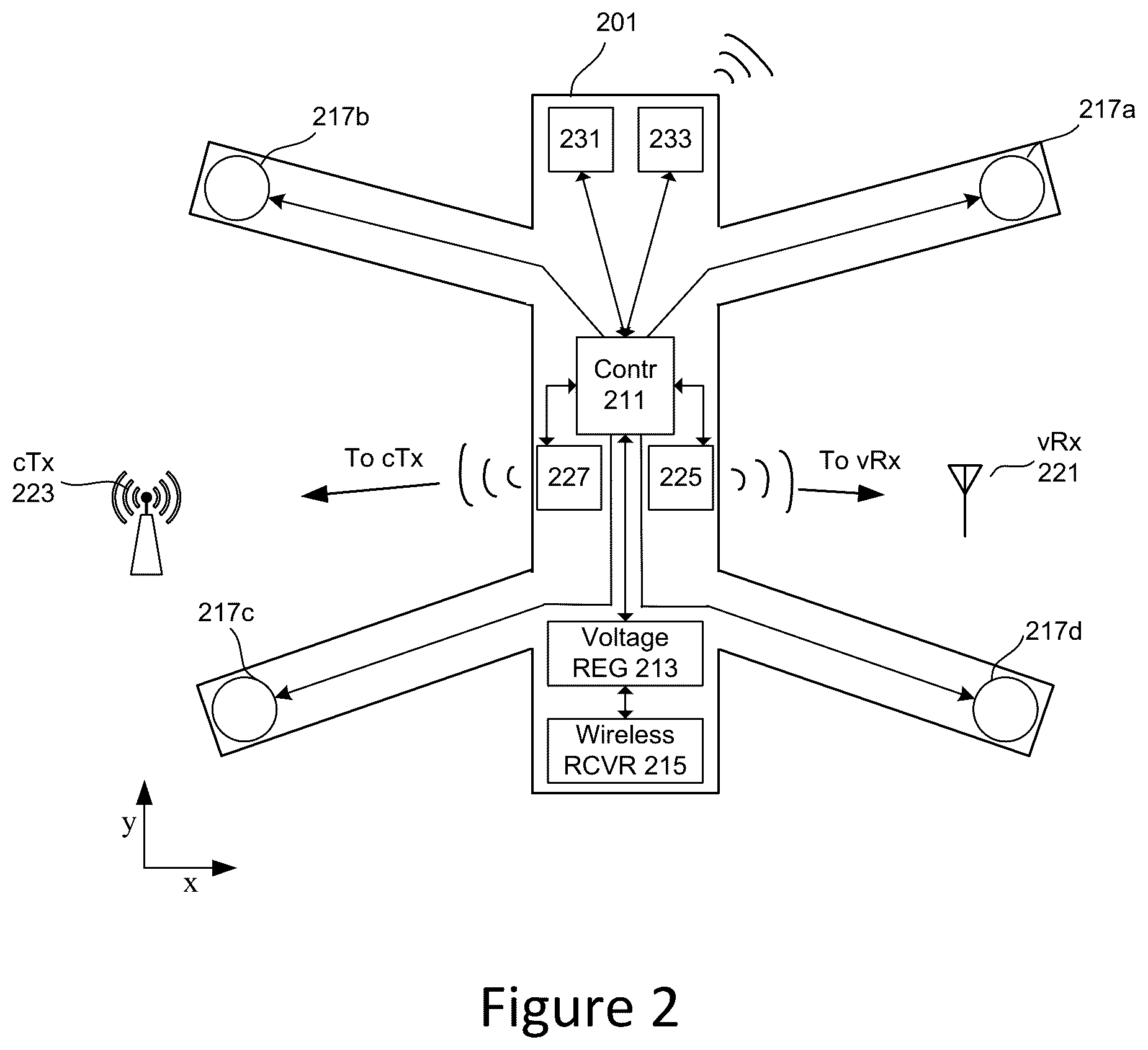 Patent US12103683 Figure 2 – UAV drop-plate for drop-payloads