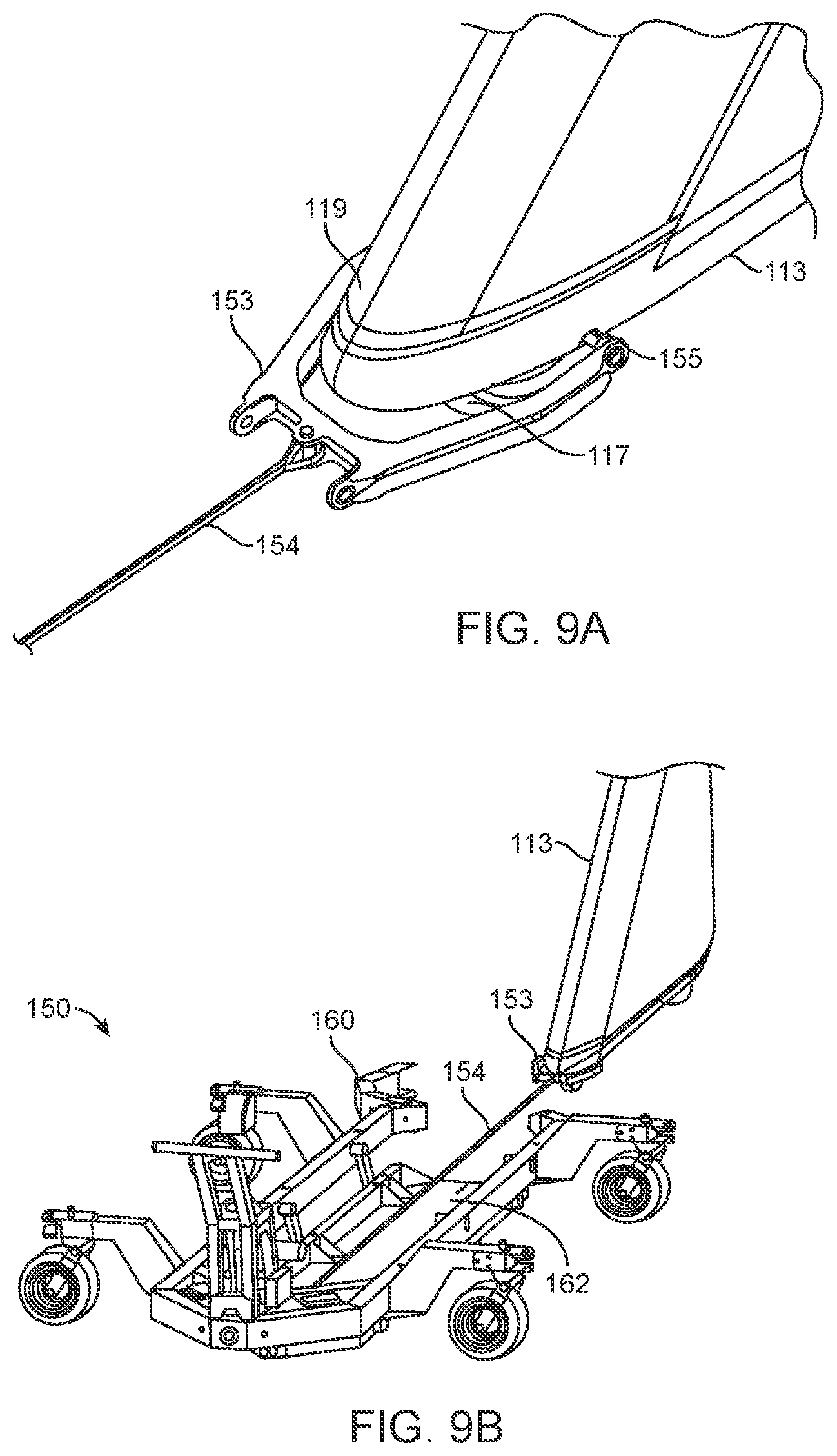 Patent US12103707 Figure 9 – Ground support equipment for a high altitude long endurance aircraft