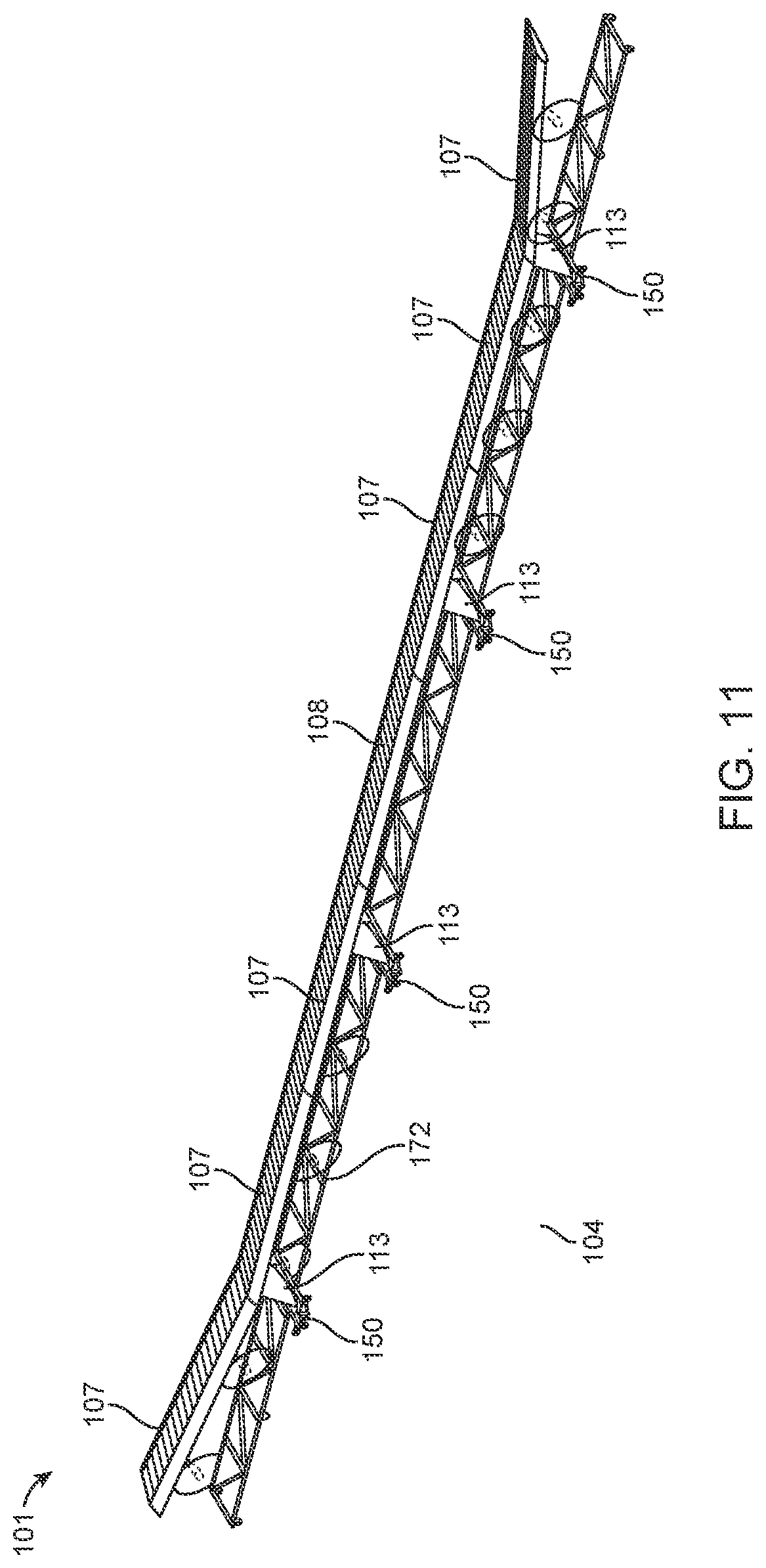 Patent US12103707 Figure 11 – Ground support equipment for a high altitude long endurance aircraft
