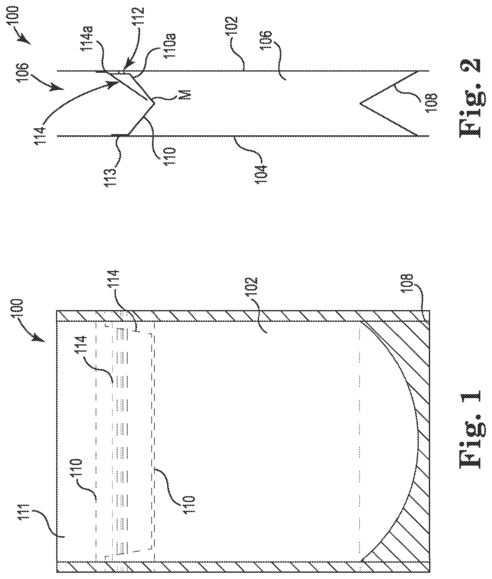 Patent US12103745 — Package having a child-restrictive opening feature — Figure 1